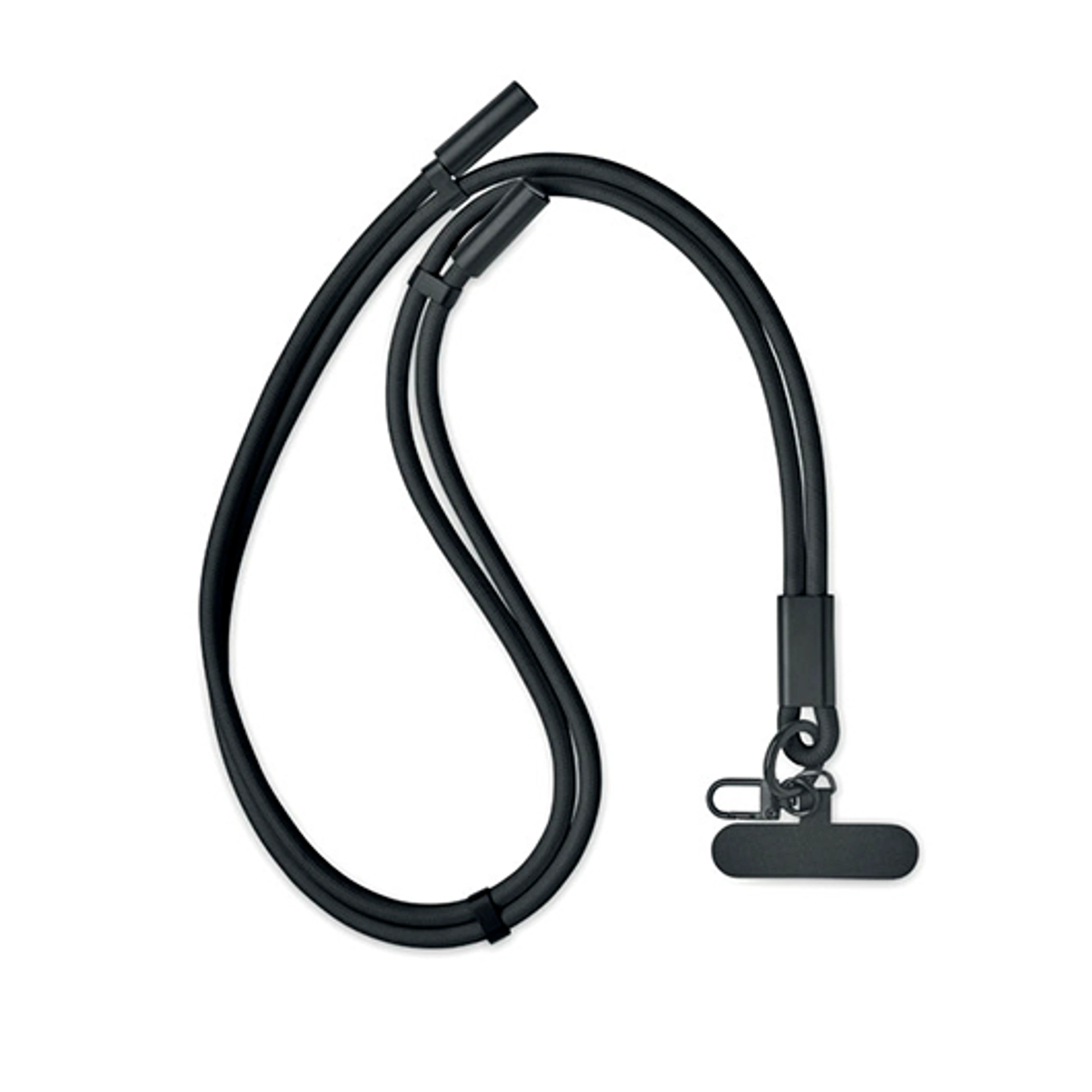 COCHARGE, Зарядний кабель-ремінець 2-в-1 (60 W/PD), 120 см - Чорний