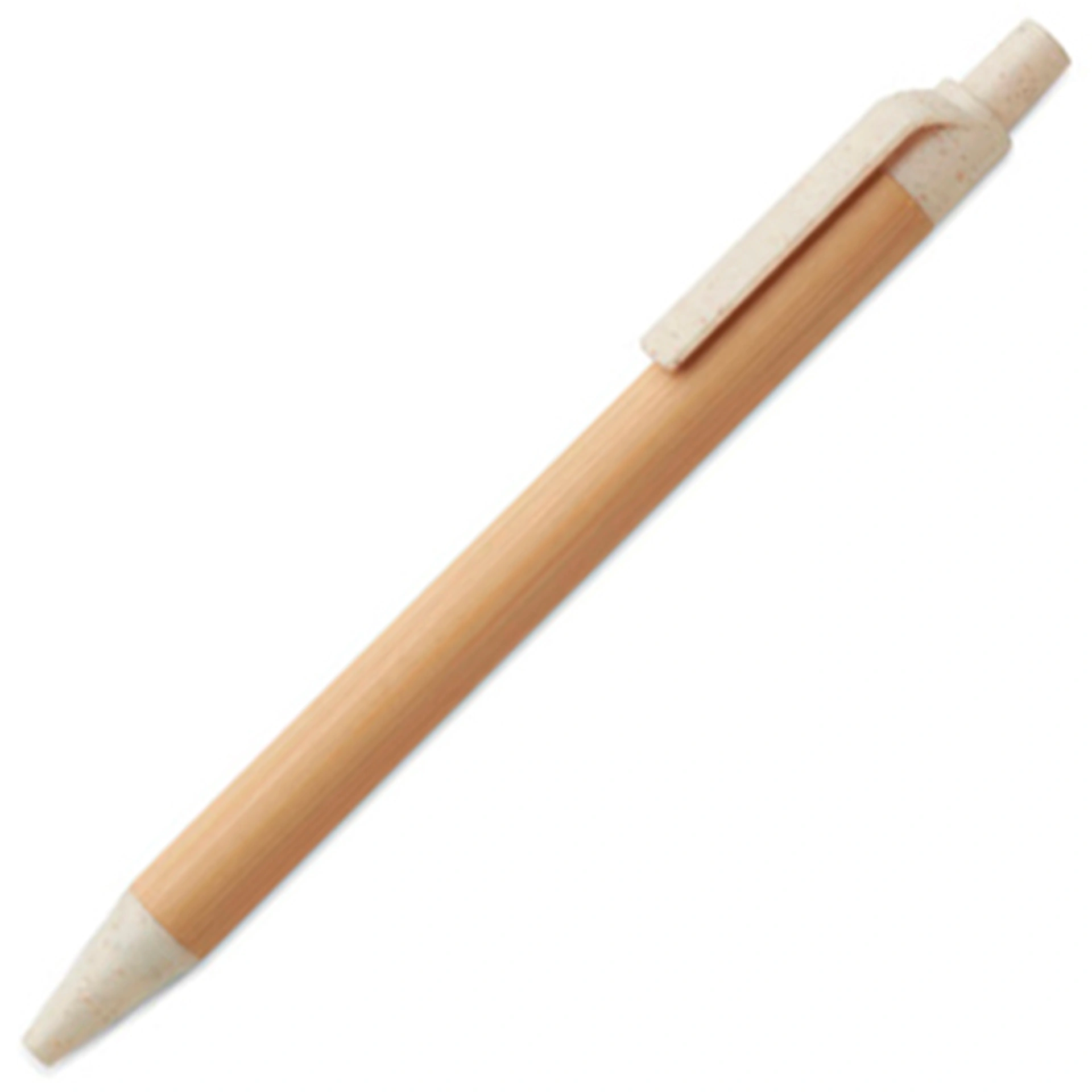 ITEA COLOUR, Еко-ручка з натурального бамбука, Ø1x14 см - Pantone BEIGE