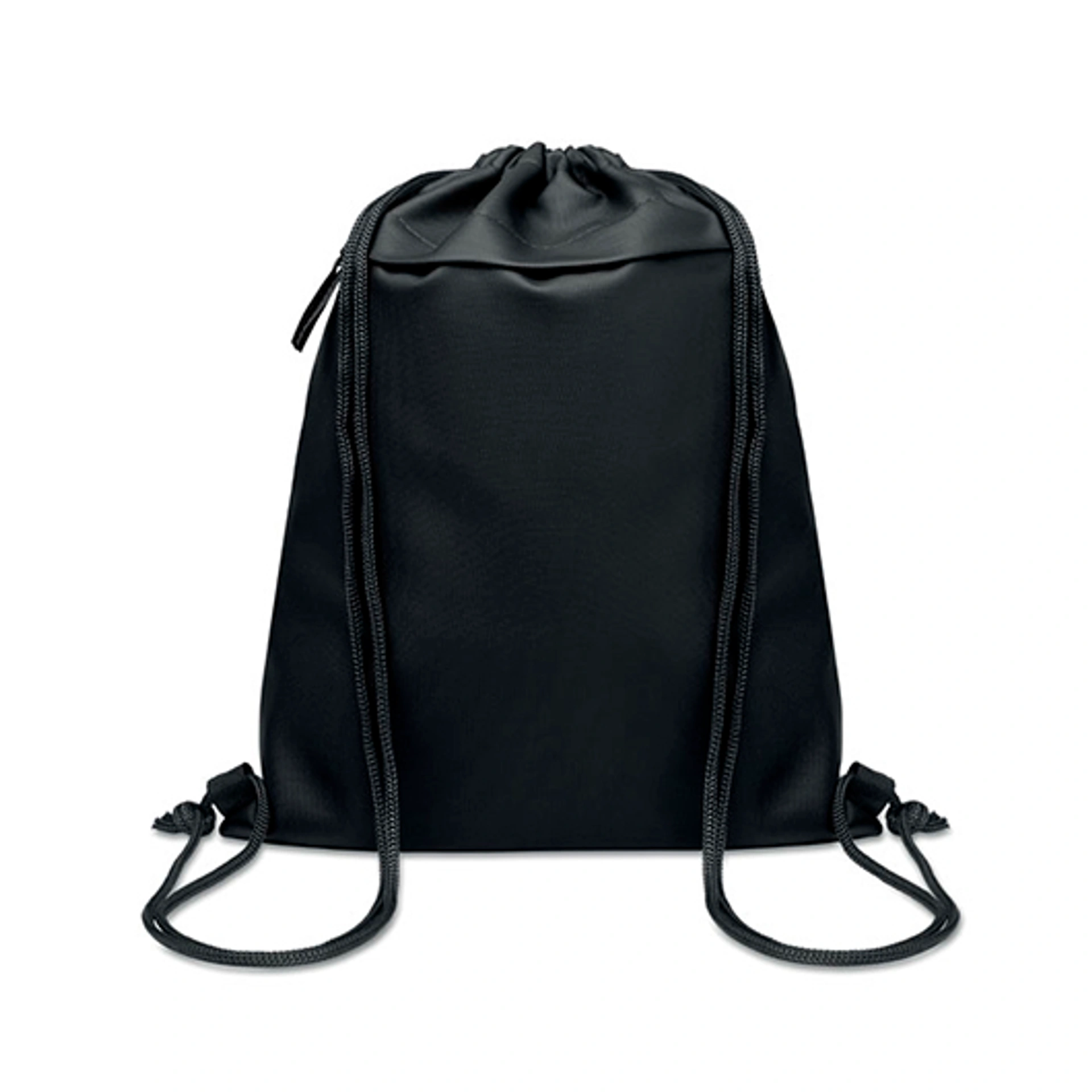 BANGKOK BAG, Сумка-мішок RPET 600D, 33х42 см - Чорний