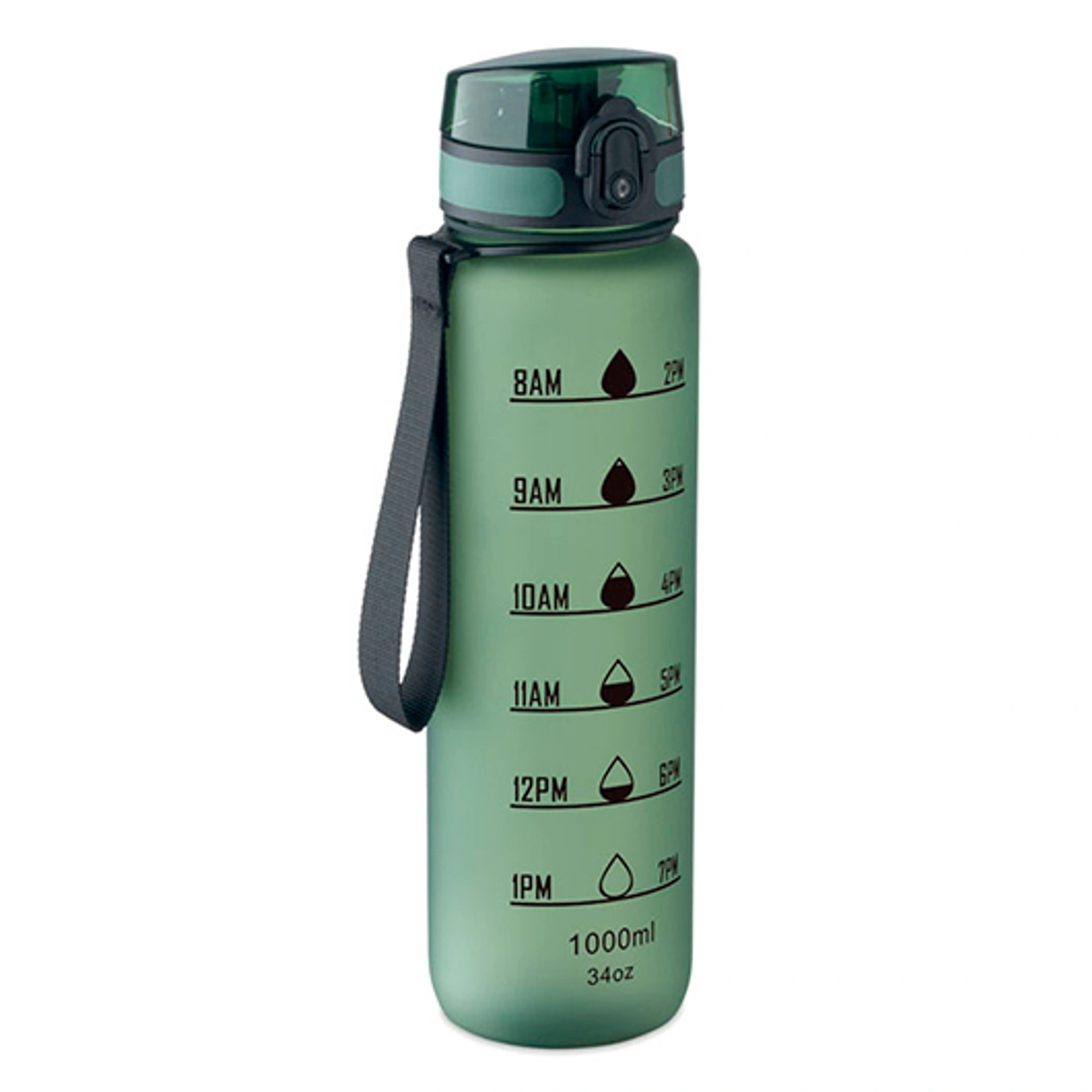 ISFORDEN MARK, Спортивна пляшка з RPET, 1000 мл - Pantone 343U
