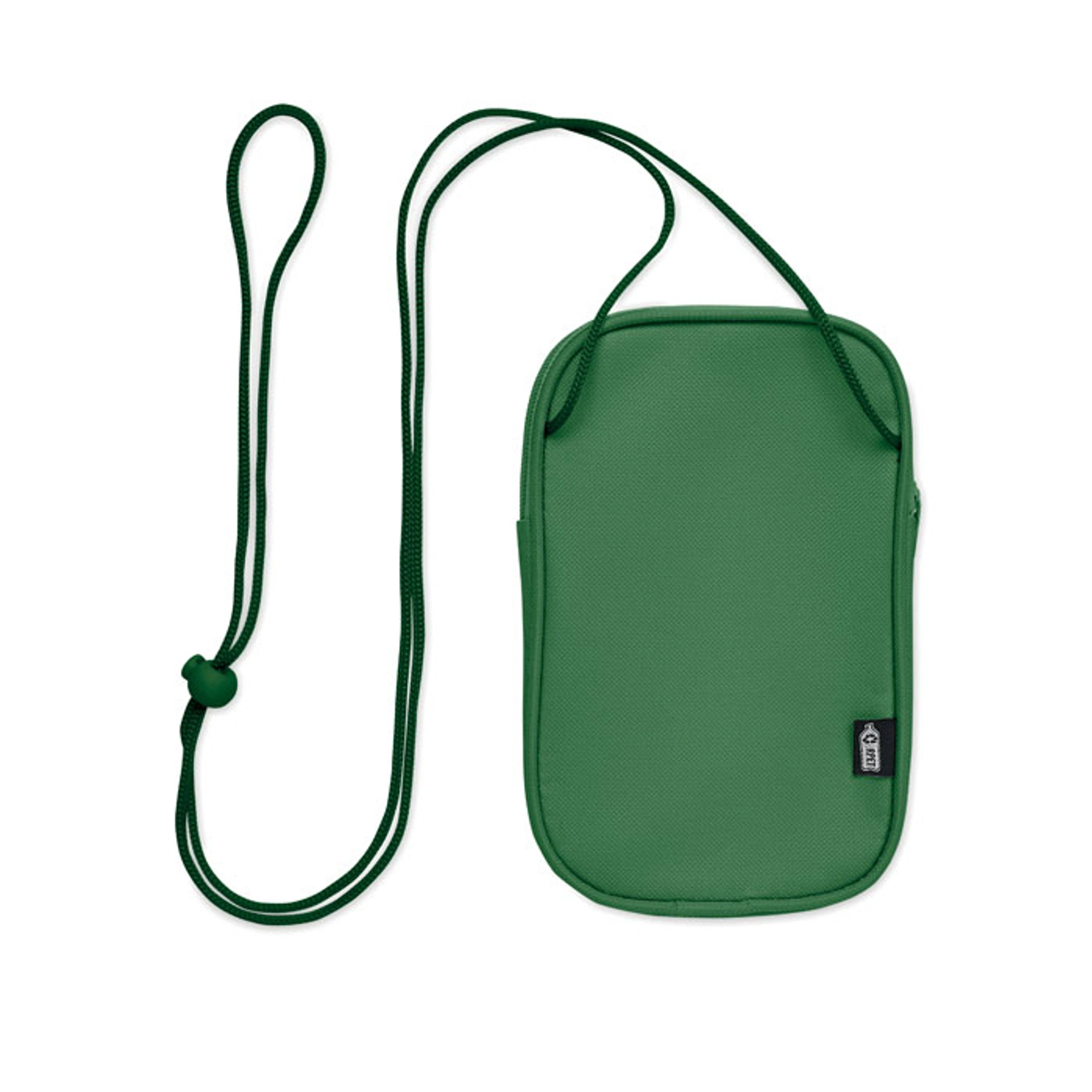 KOROVIN POUCH, Сумка-саше дорожна з RPET, 12, 5x2x20 см - Pantone 3435U