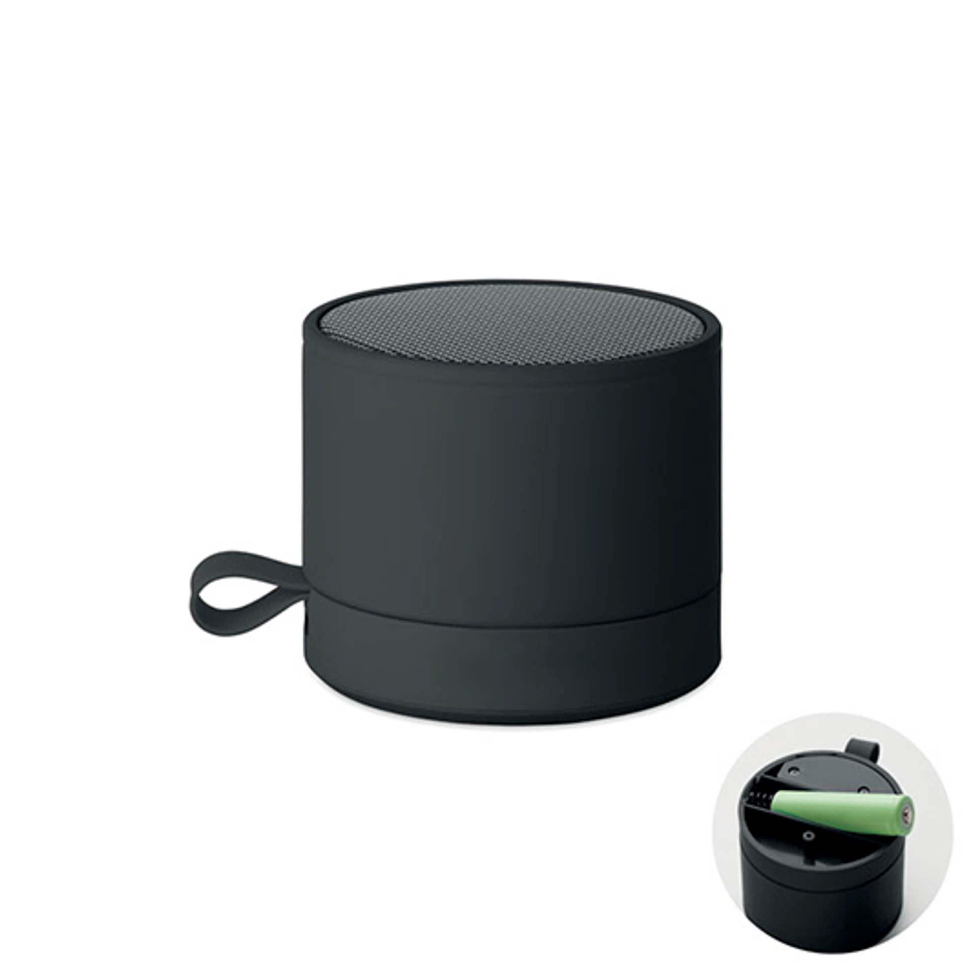 RECAR, Бездротова Bluetooth-колонка 5.1, 5, 9x5, 9x4, 9см - Чорний