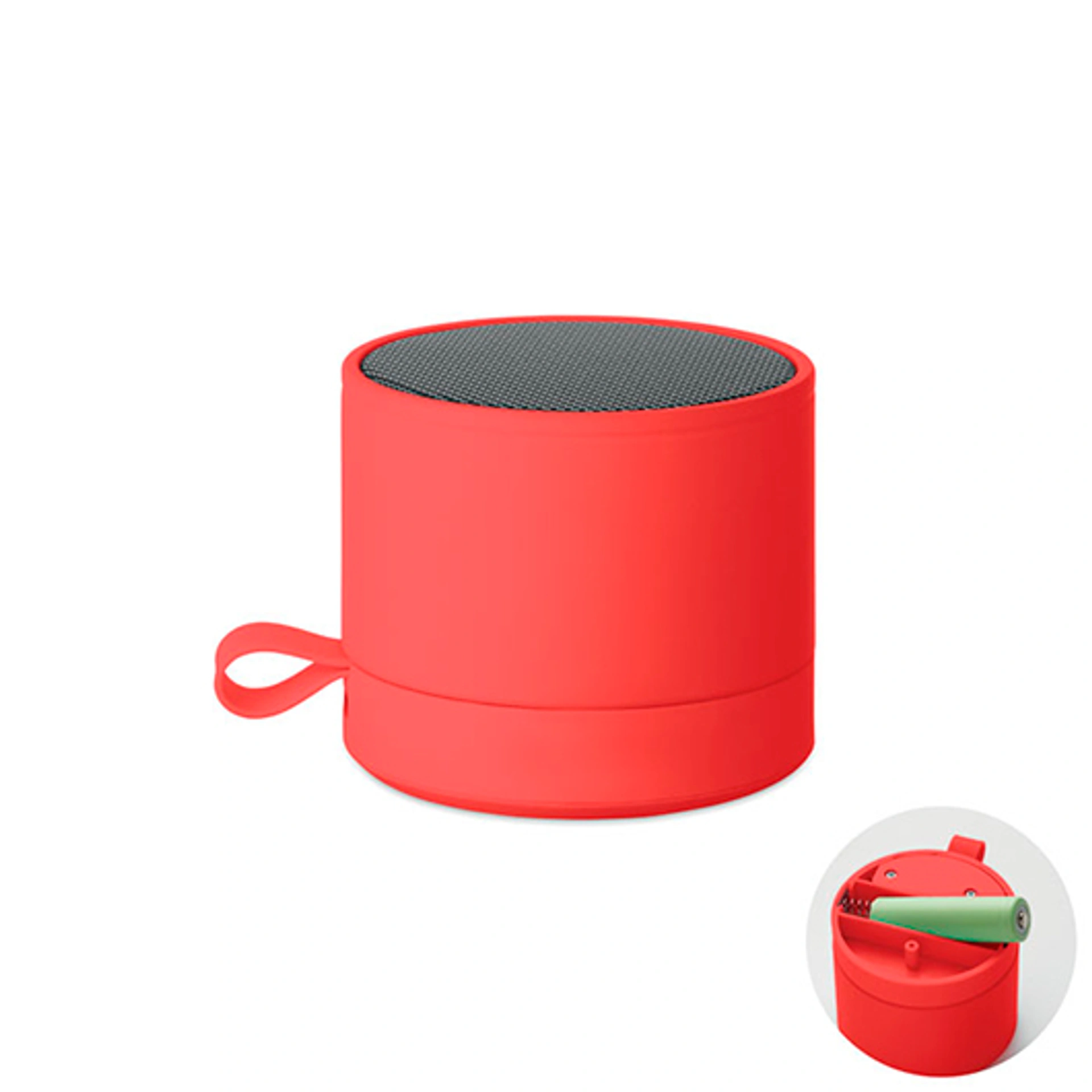 RECAR, Бездротова Bluetooth-колонка 5.1, 5, 9x5, 9x4, 9см - Pantone RED
