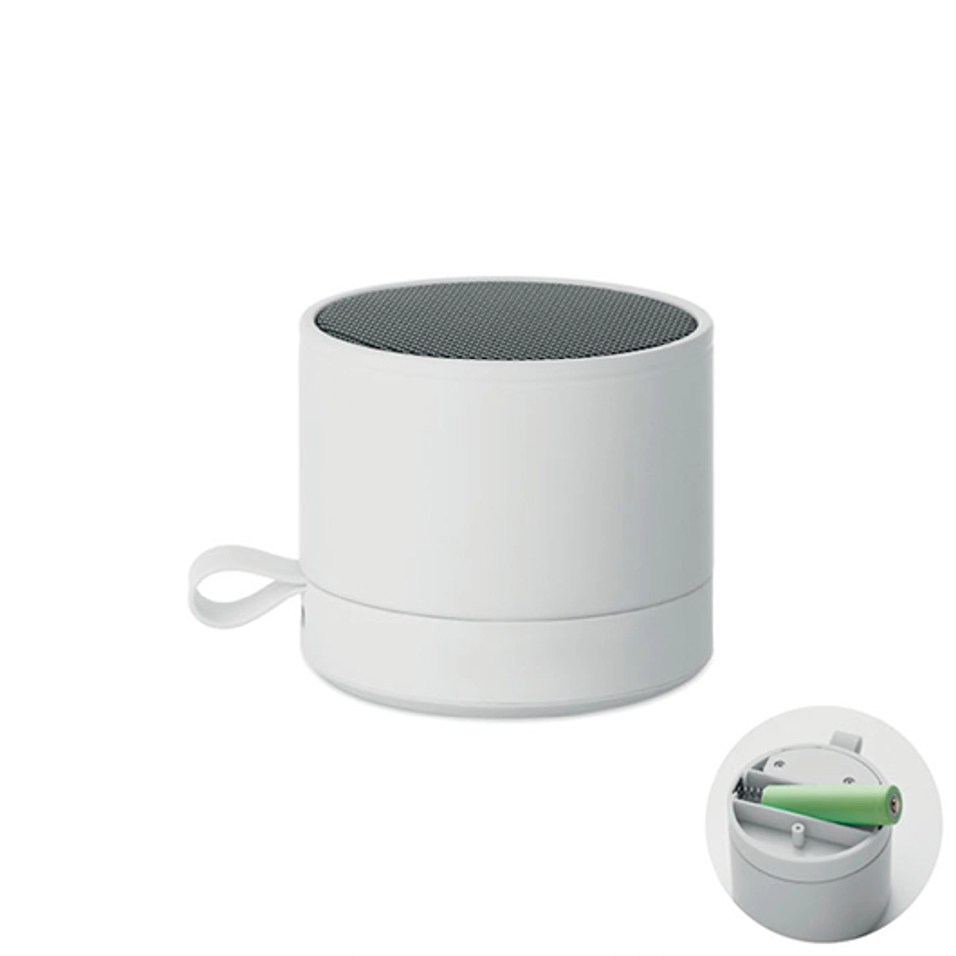 RECAR, Бездротова Bluetooth-колонка 5.1, 5, 9x5, 9x4, 9см - Білий