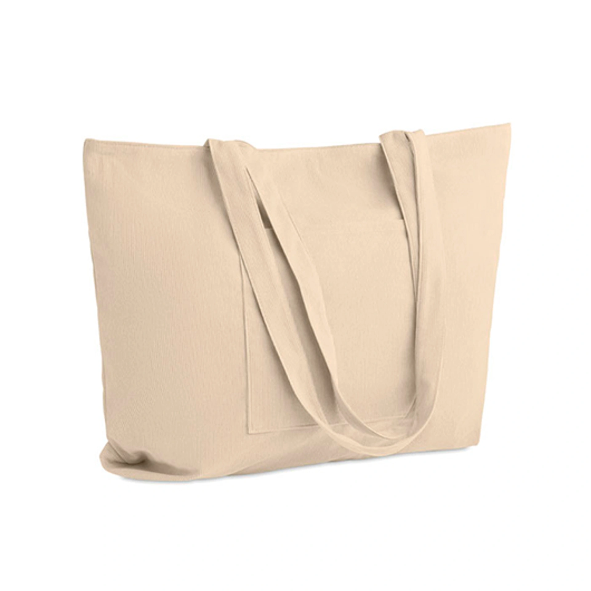 CORDY G, Сумка оверсайз з блискавкою, 39x12x37 см, 220 гр/м² - Pantone 7499U