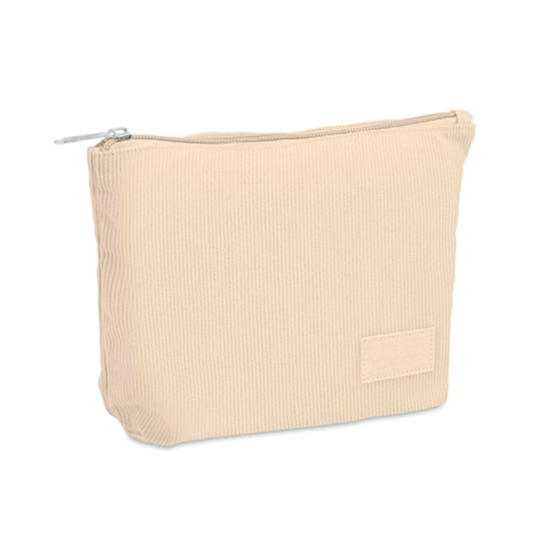 CORDY T, Косметичка на блискавці, мікровельвет, 220 гр/м² - Pantone 7499U