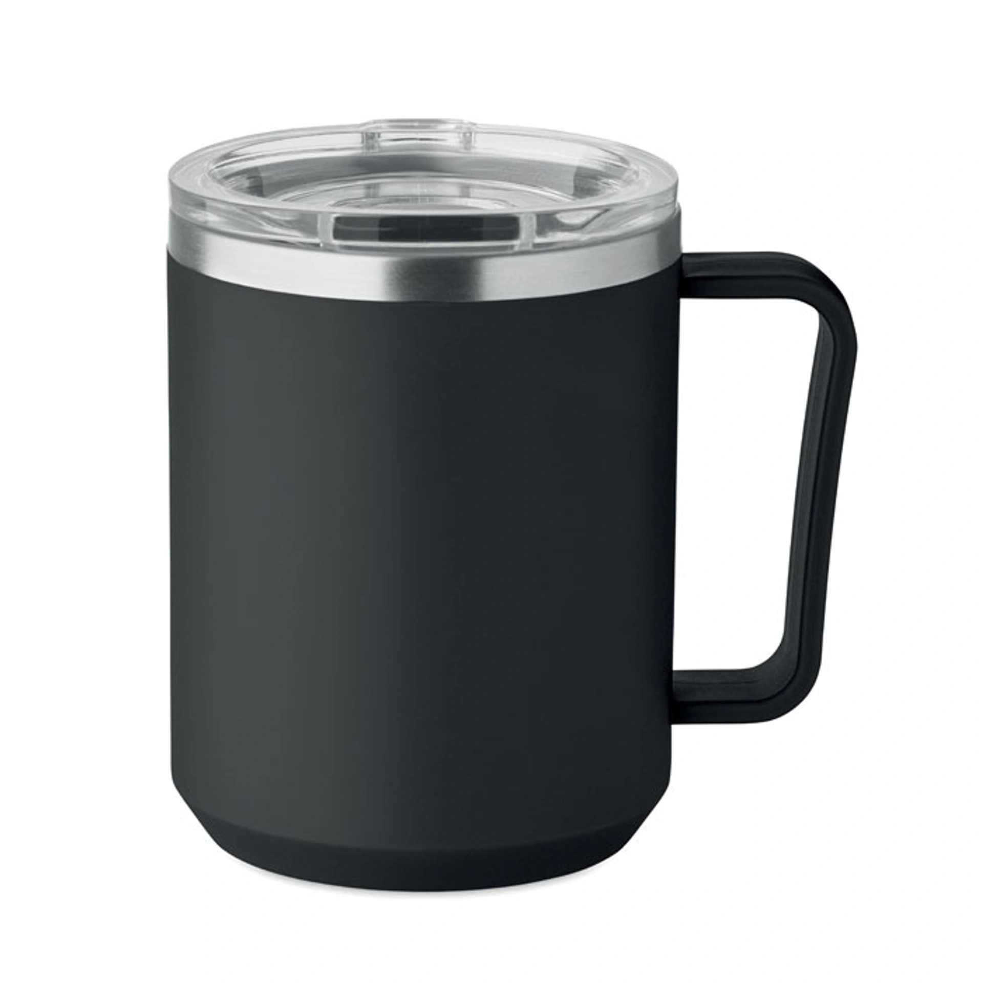 COCOA, Термочашка з подвійними стінками, 400 мл - Pantone BLACK (АРТ. MO290003)