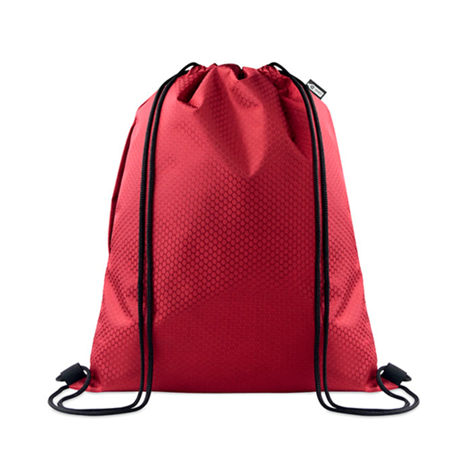 DAYKIT, Рюкзак-мішок на затяжках із RPET 420D, 34х42 см - Pantone 201C