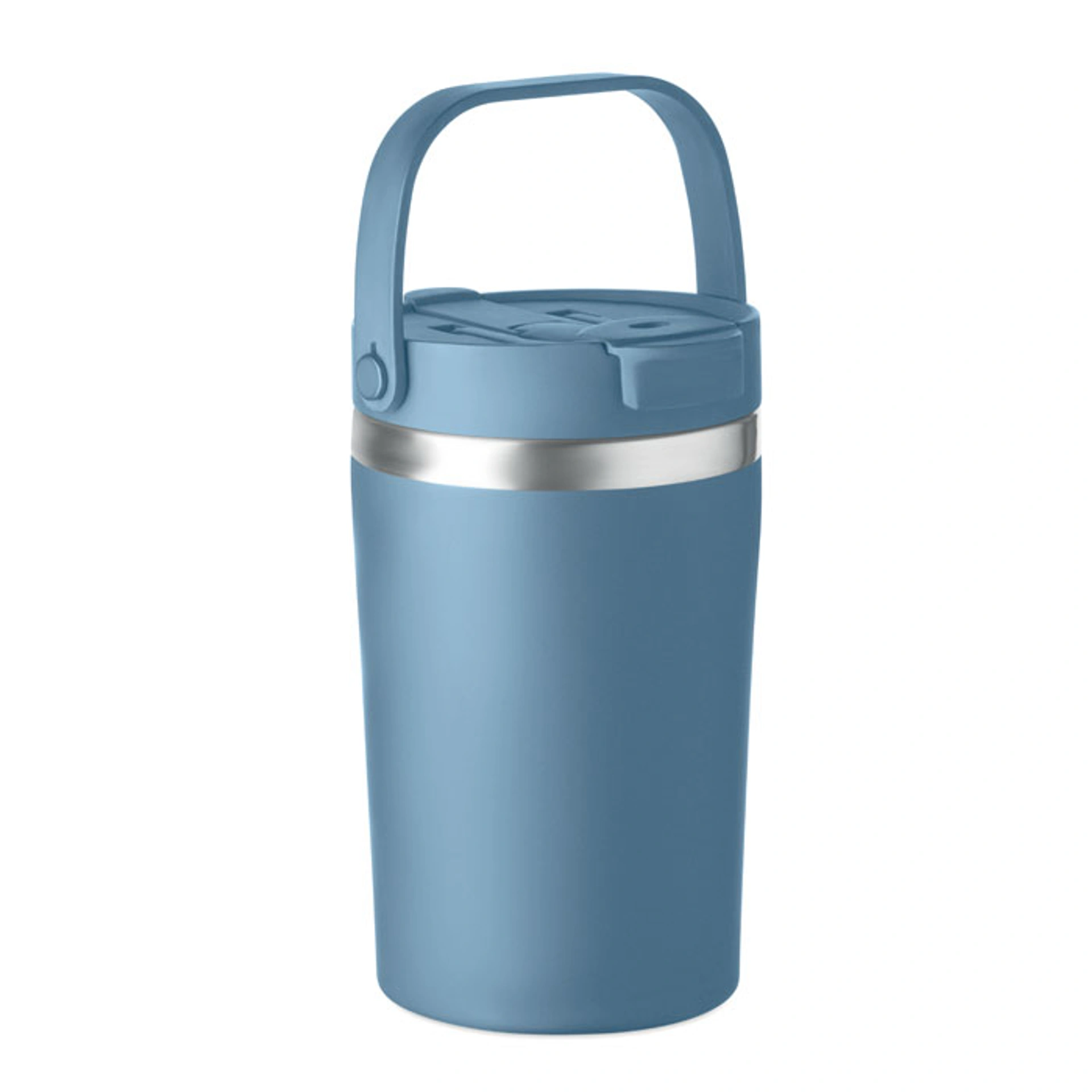 COZYCUP, Термопляшка з кришкою із переробленої сталі, 350 мл - Pantone 2166C