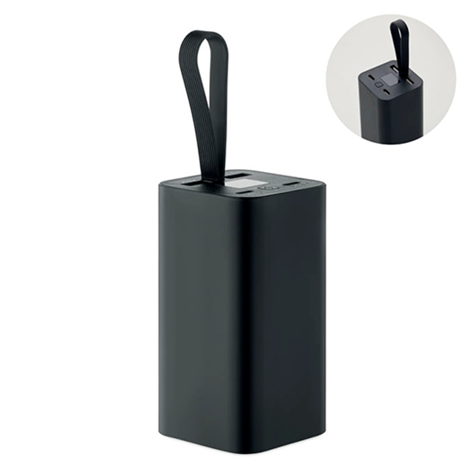 VOIMA, Зарядний пристрій на 20000 mAh/65W - Чорний