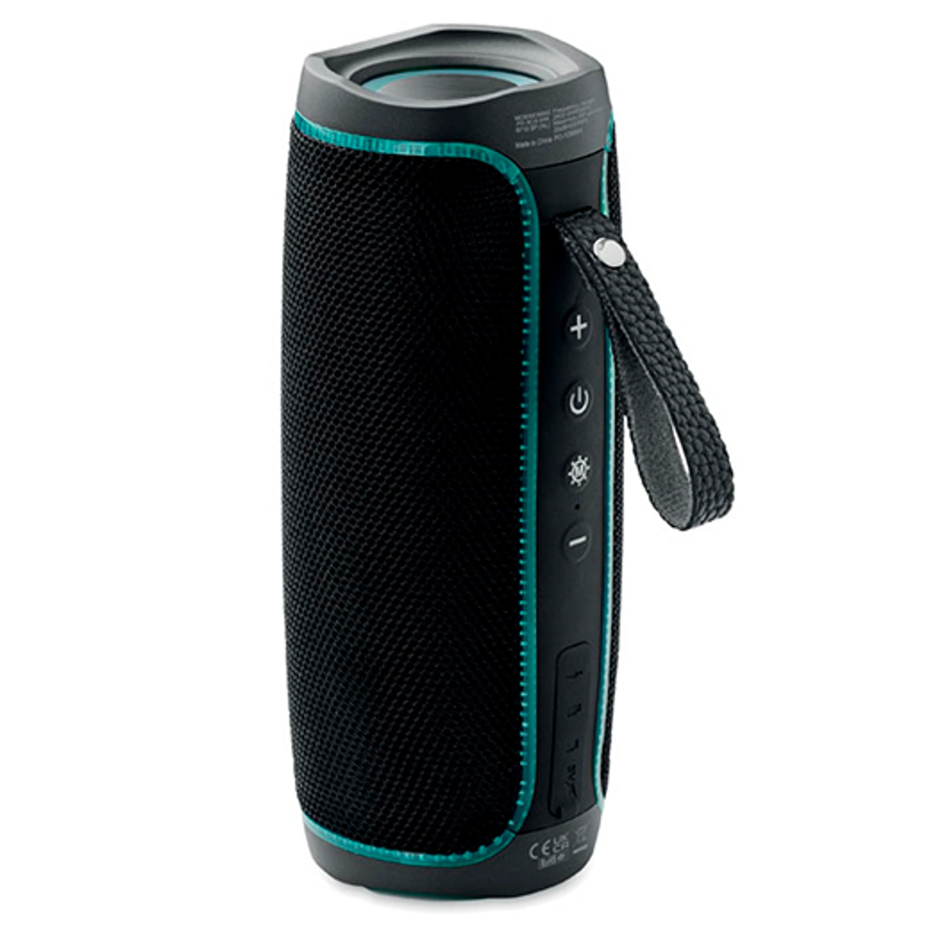 DIMA, LED Динамік Bluetooth10W (2x5W), Ø8x19, 5 см - Чорний