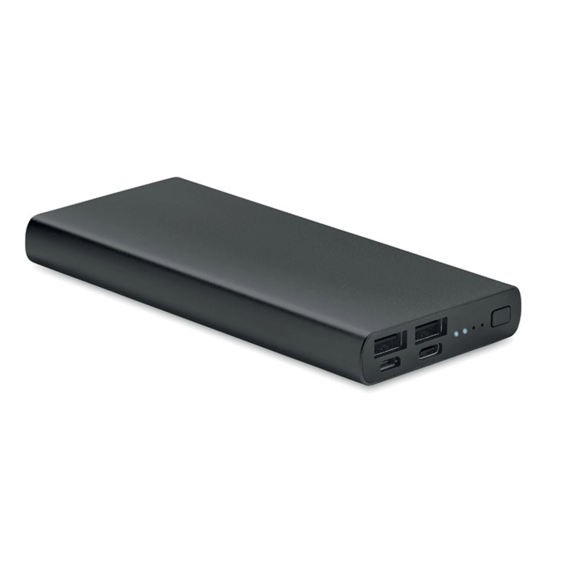 POWERFLAT 10C, Павербанк 10000 mAh, перероблений алюміній - Срібний