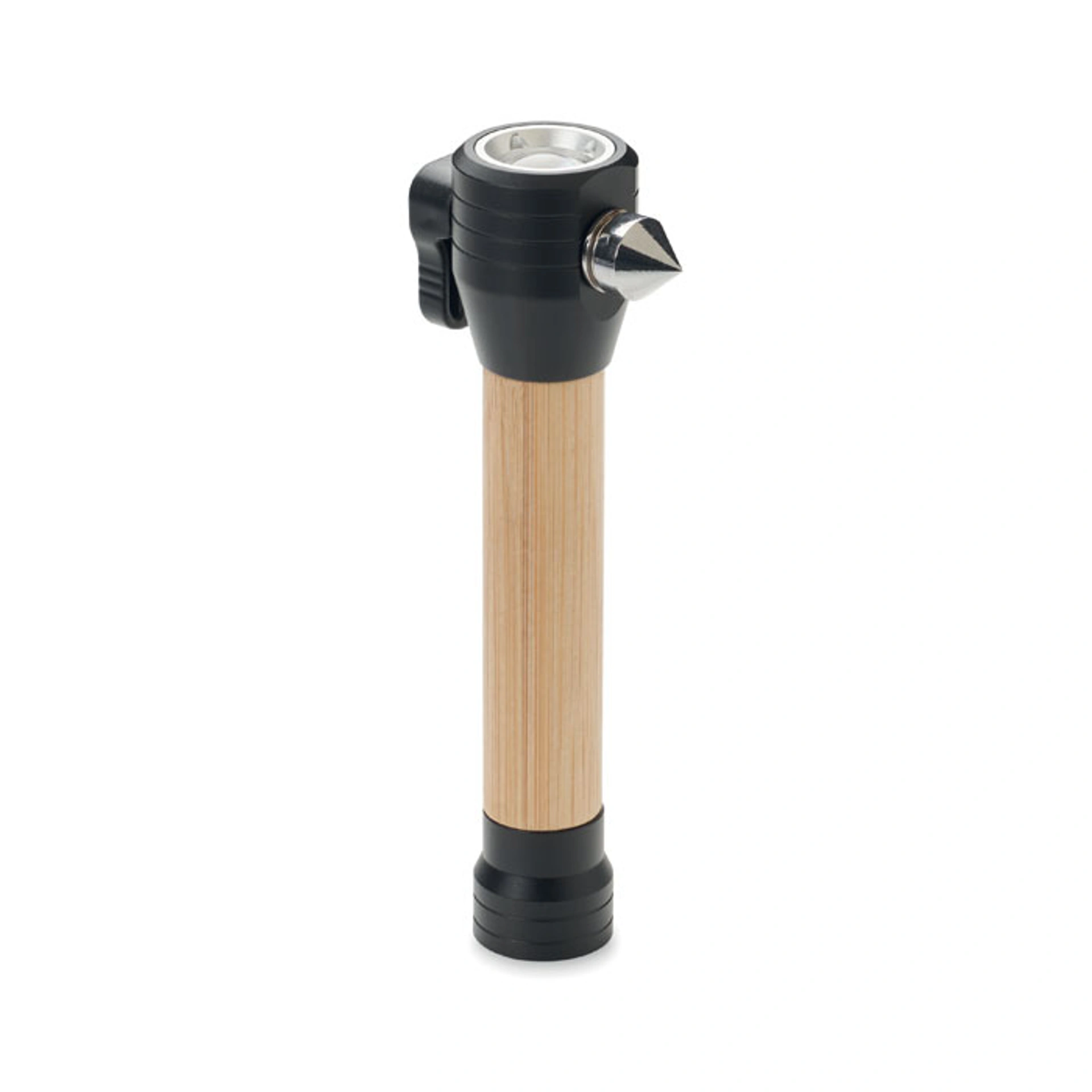 LUSTRE, Ліхтарик 3-в-1 з молотком та магнітом, 13, 2x4, 8x2, 8 см - Pantone BAMBOO