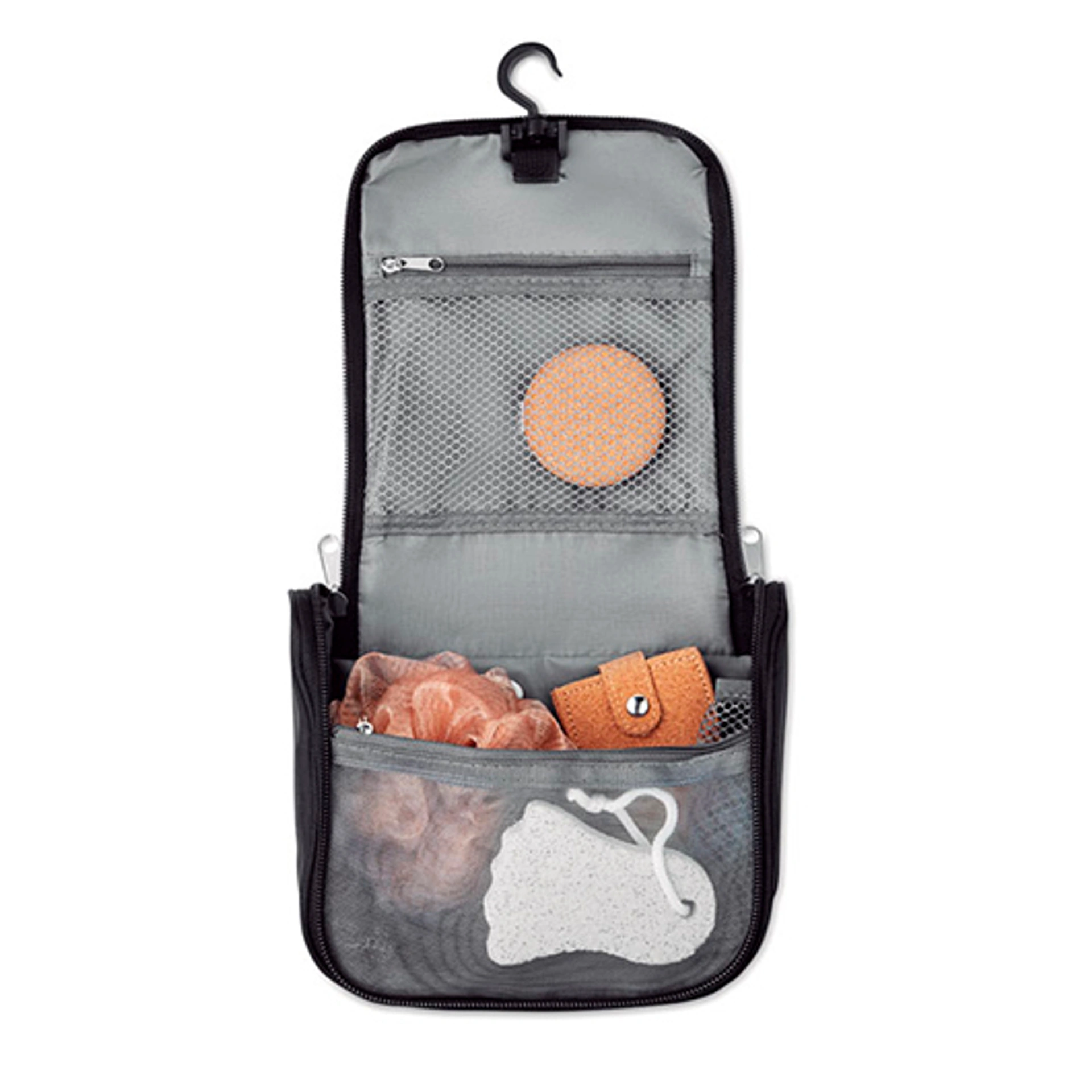 BAGOMATIC, Косметичка, 20x7x15 см - Чорний