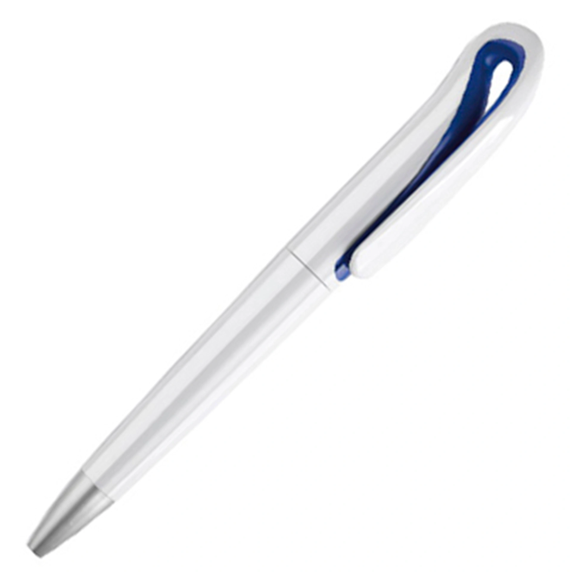 WHITESWAN, Ручка кулькова поворотна з ABS-пластику, Ø1, 2x14, 5 см - Pantone REFLEX BLUE C