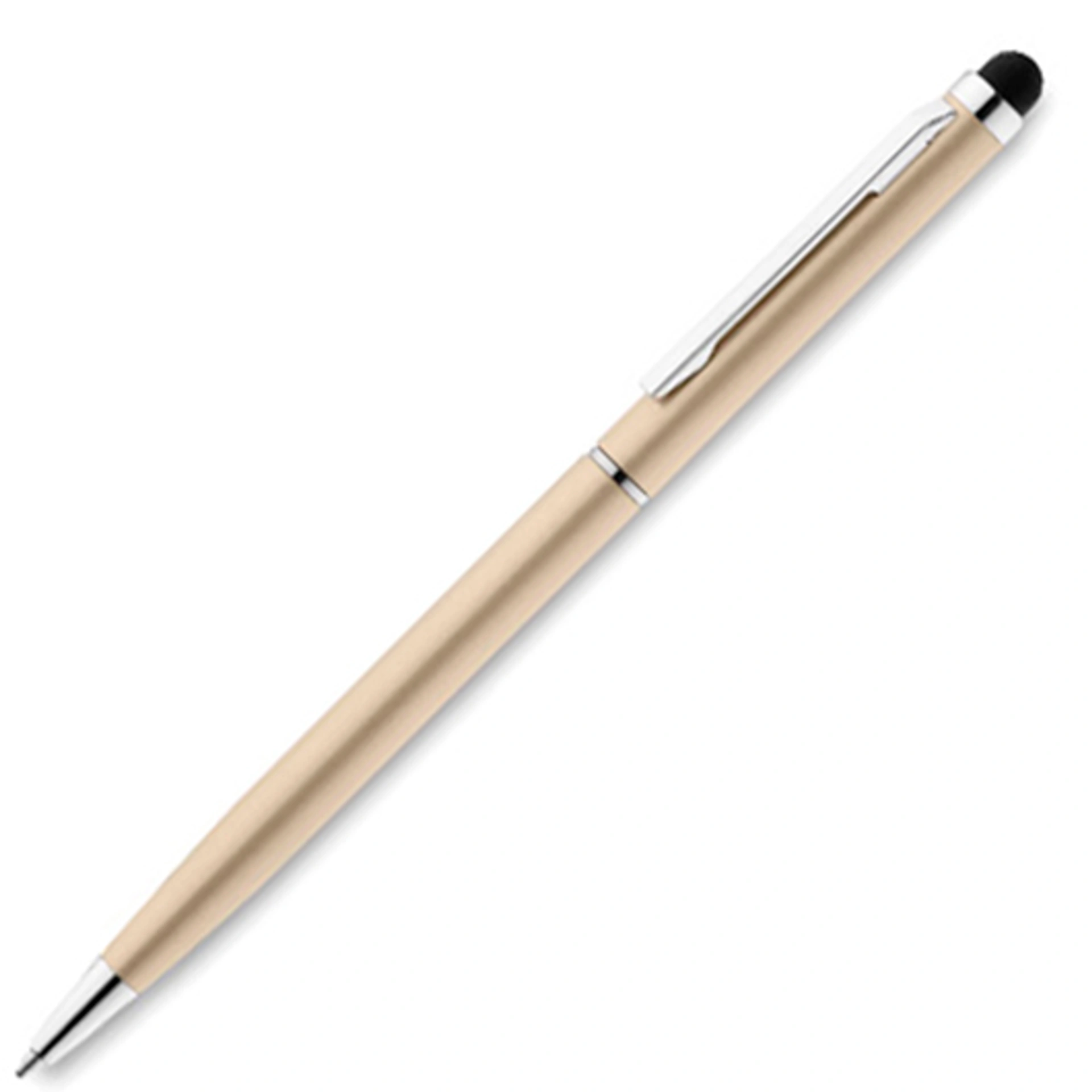 NEILO TOUCH, Ручка-стилус із поворотним механізмом, Ø0, 71x3, 5 см - Pantone 7502C
