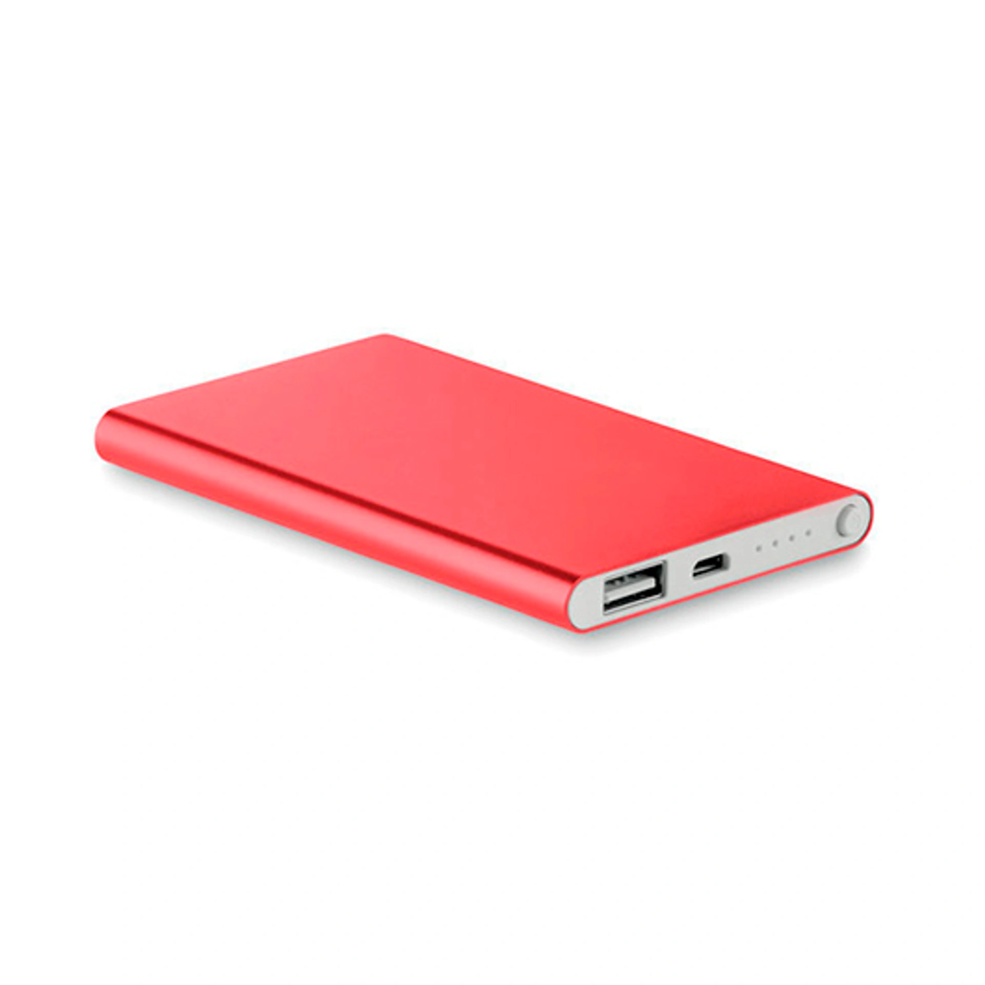 POWERFLAT, Павербанк на 4000 mAh, перероблений алюміній - Pantone 032C
