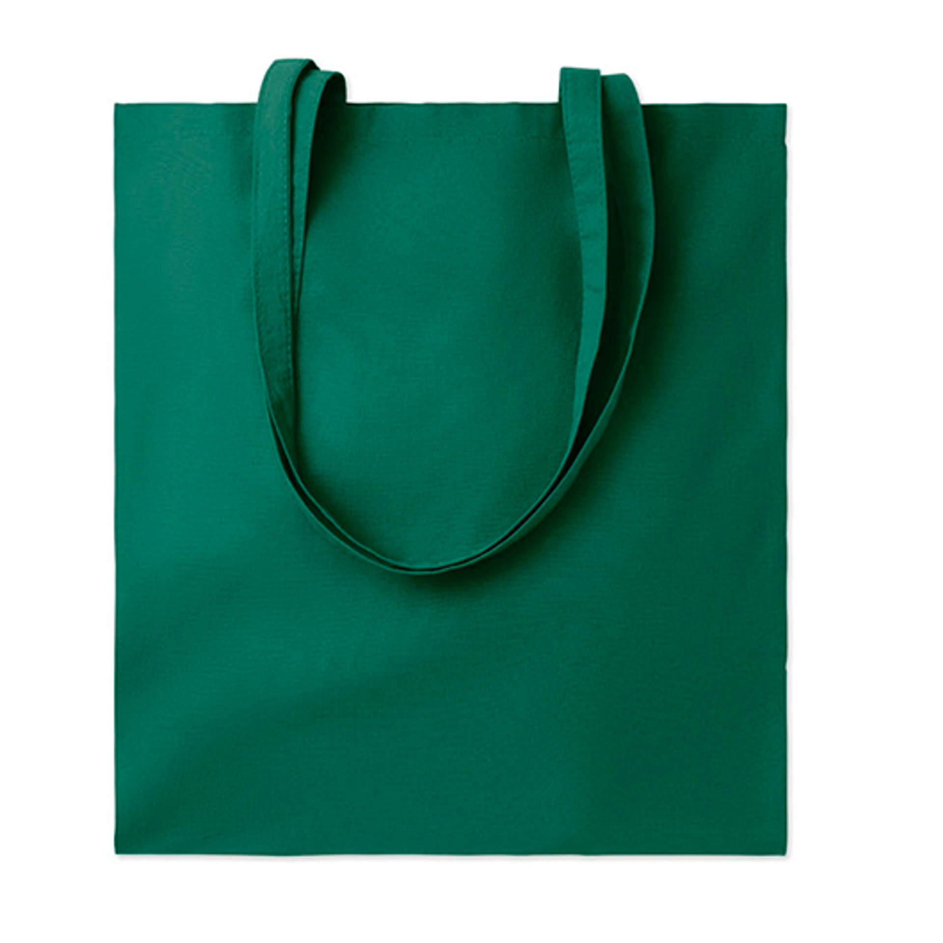 COTTONEL COLOUR +, Сумка-шоппер кольорова, 140 гр/м² - Pantone 567C (АРТ. MO926860) / ТЕМНО-ЗЕЛЕНИЙ