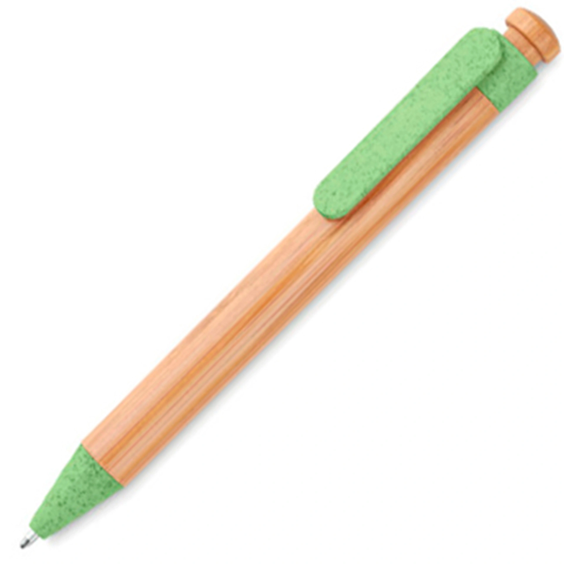 TOYAMA, Еко-ручка з бамбука та соломи пшениці, Ø1, 2x14 см - Pantone 359C