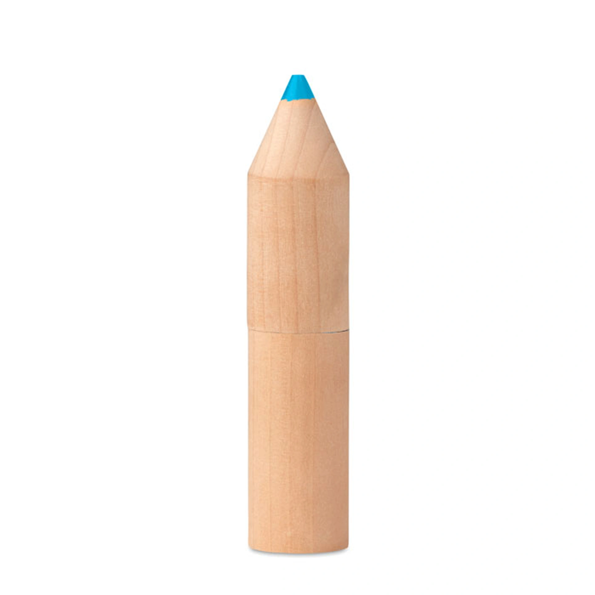 PETIT COLORET, Набір із 6 олівців у пеналі, 13, 5x3 см - Pantone WOOD