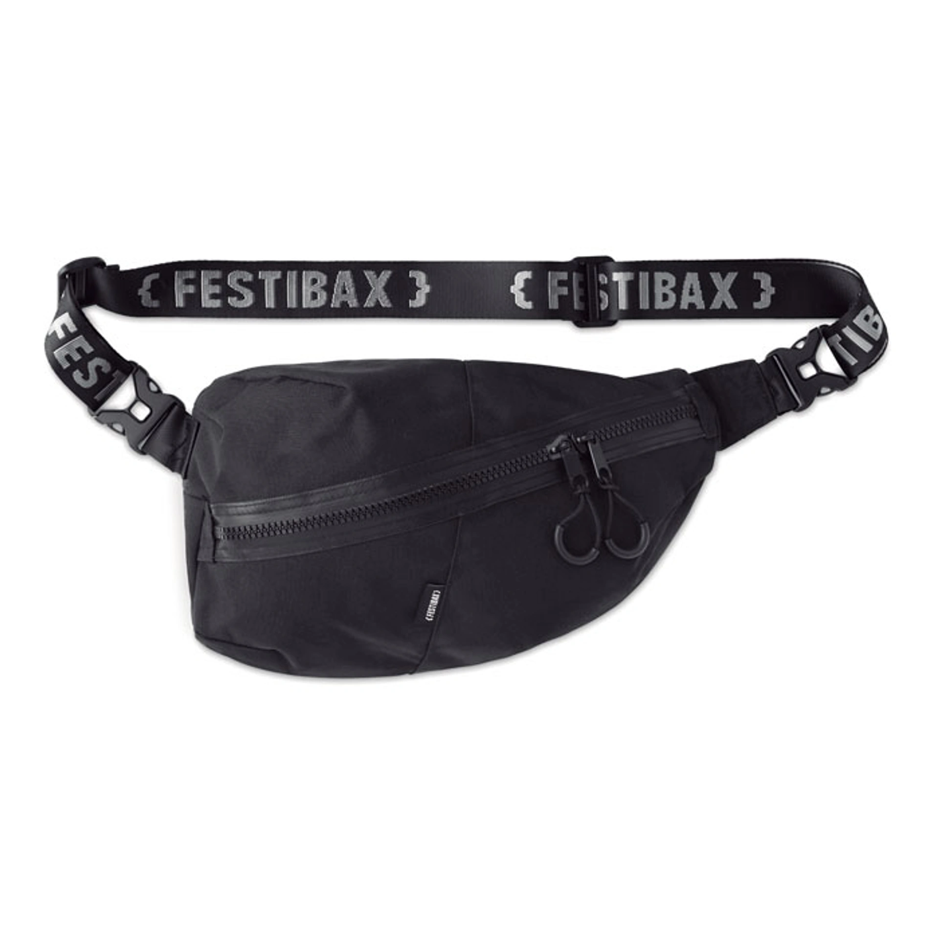 Сумка поясна FESTIBAX® PREMIUM, нейлон - Чорний