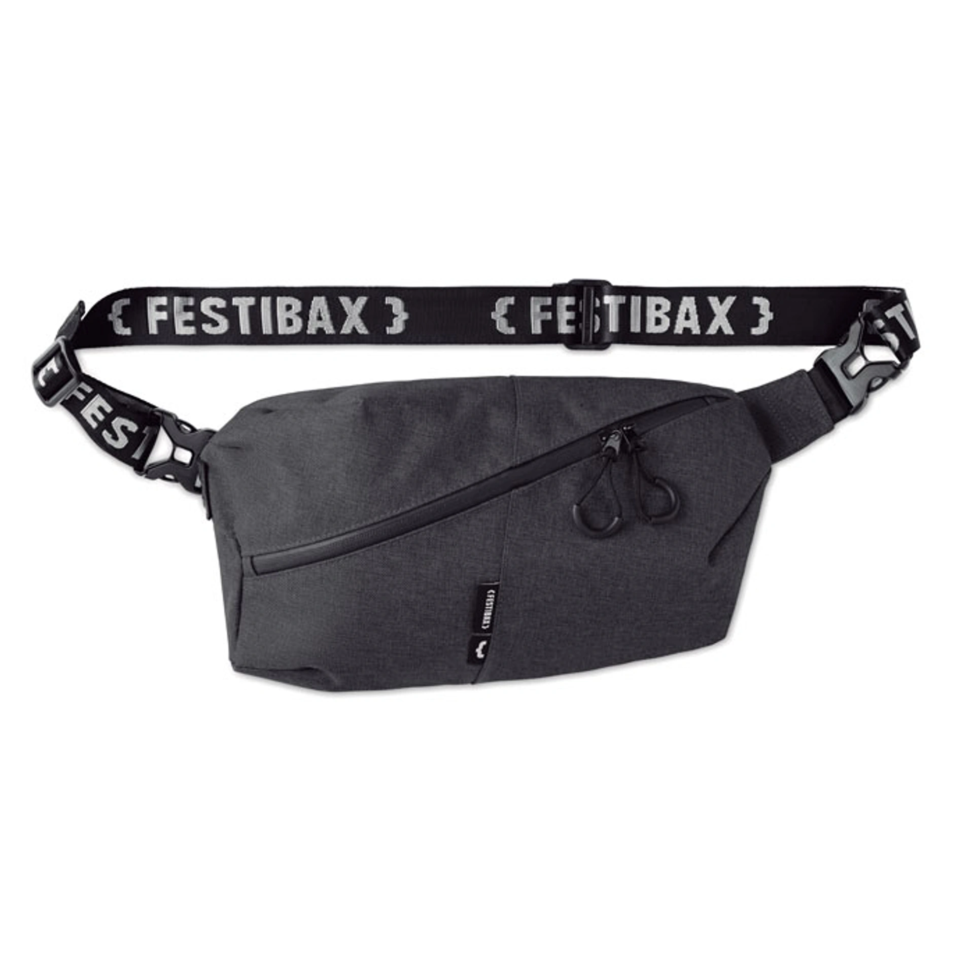 Сумка поясна FESTIBAX® BASIC, поліестер - Чорний
