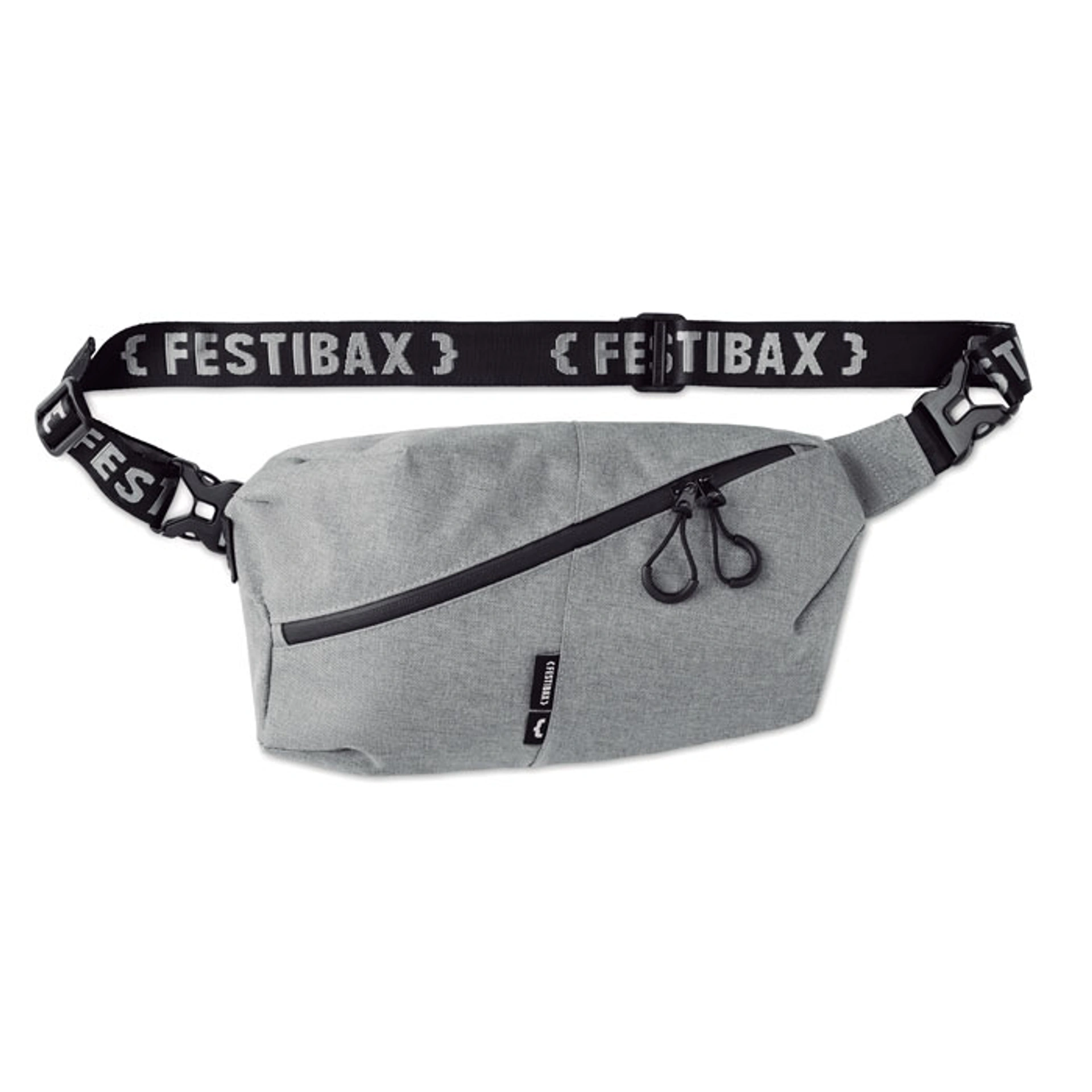 Сумка поясна FESTIBAX® BASIC, поліестер - Сірий