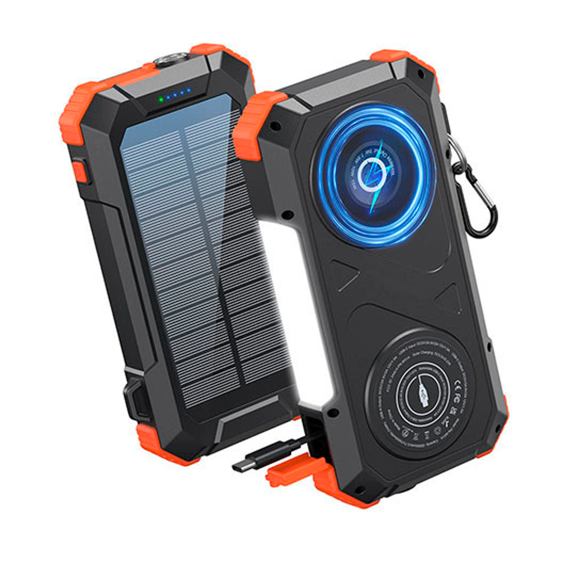 VEXOR, Зарядний пристрій 20000mAh (3, 7V/74Wh), пластик ABS - Чорний