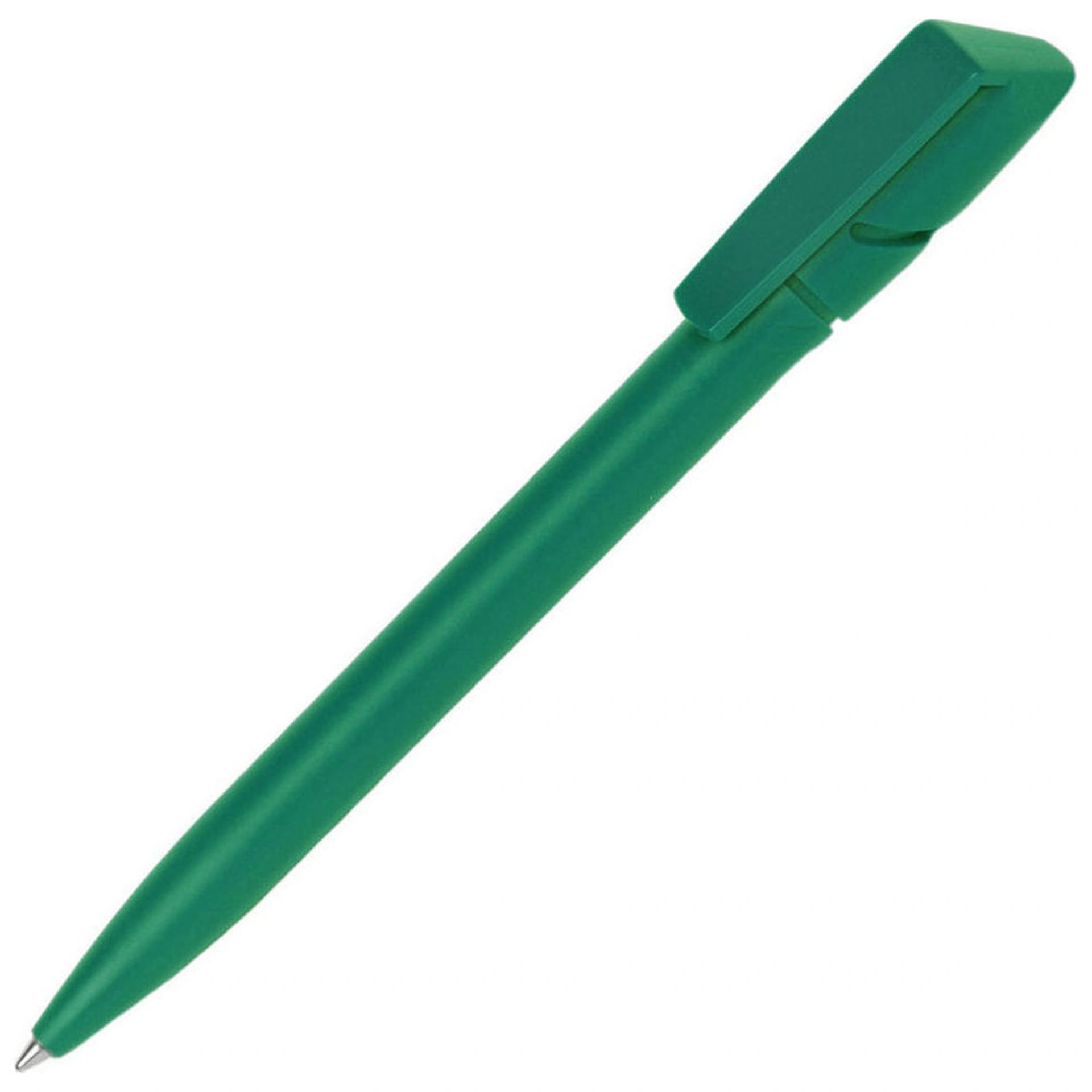 Ручка пластикова 'Twister' (Ritter Pen) поворотна - Зелений