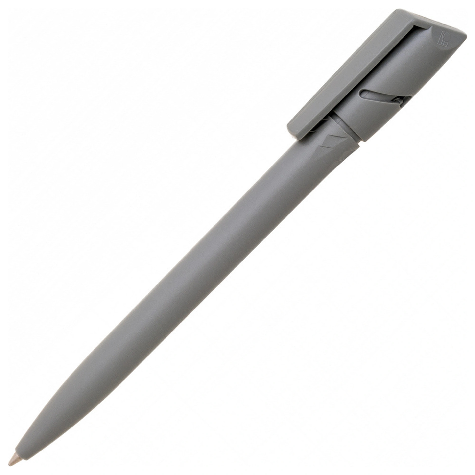 Ручка пластикова 'Twister' (Ritter Pen) поворотна - Сірий