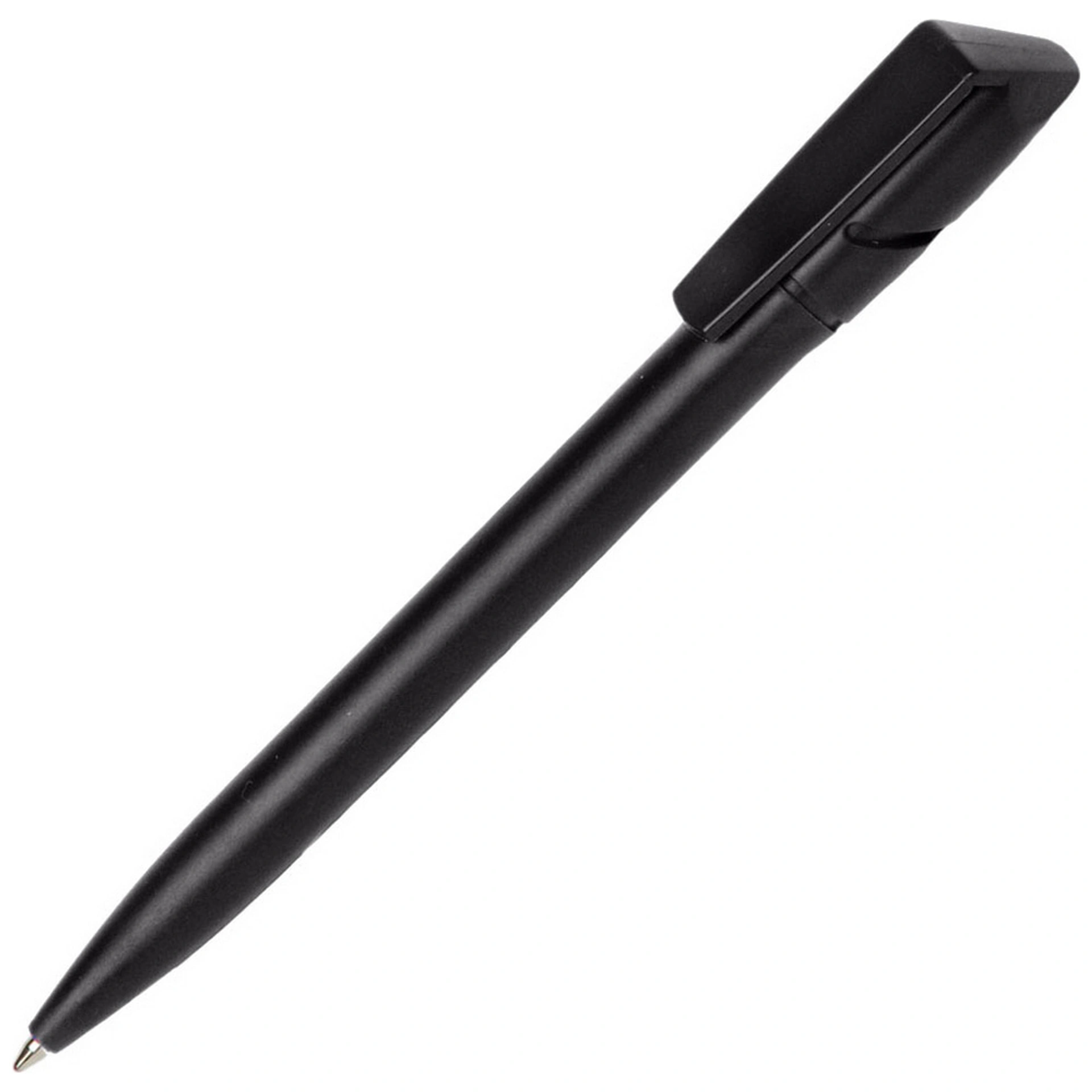 Ручка пластикова 'Twister' (Ritter Pen) поворотна - Чорний
