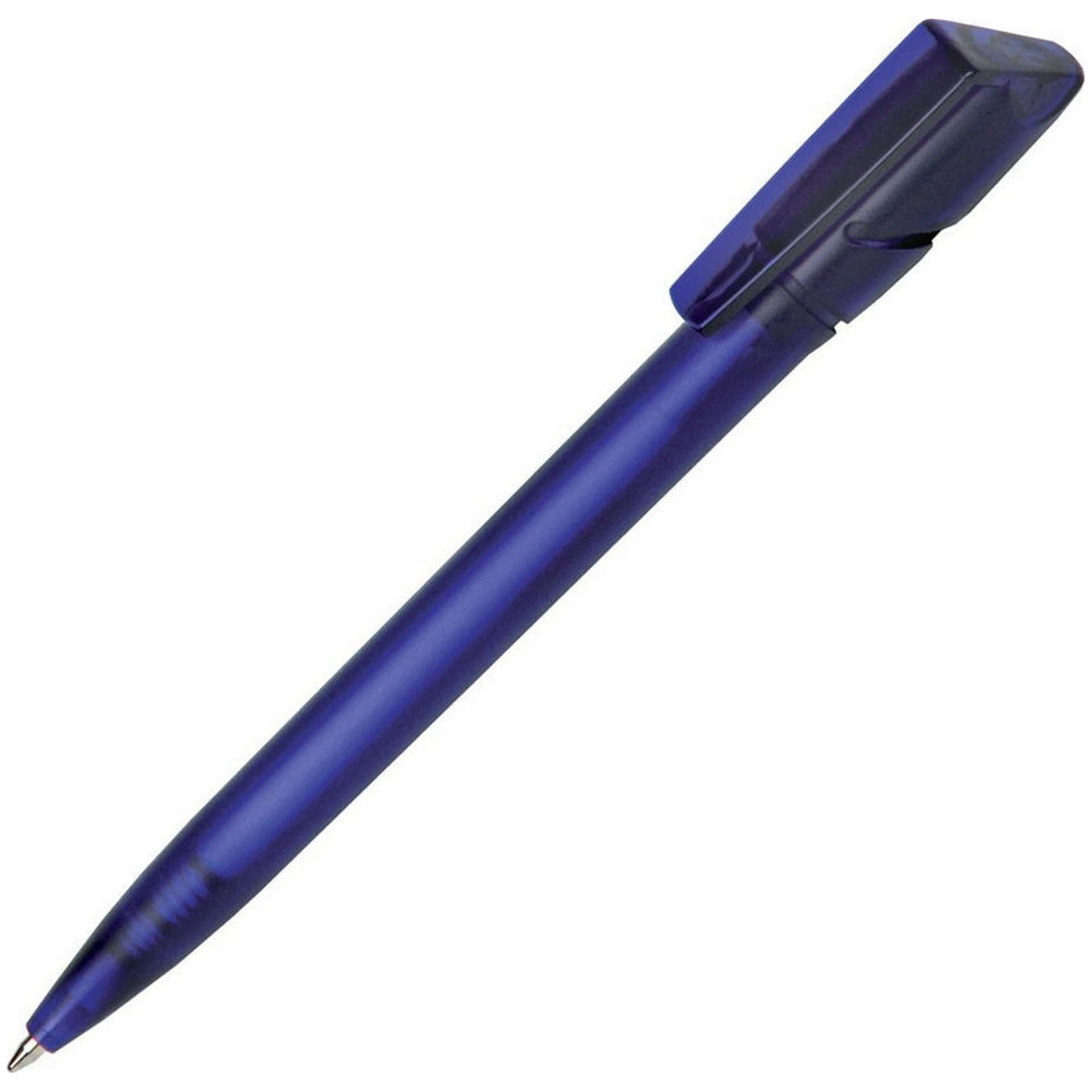 Ручка пластикова 'Twister Frozen' (Ritter Pen) поворотна - Синій