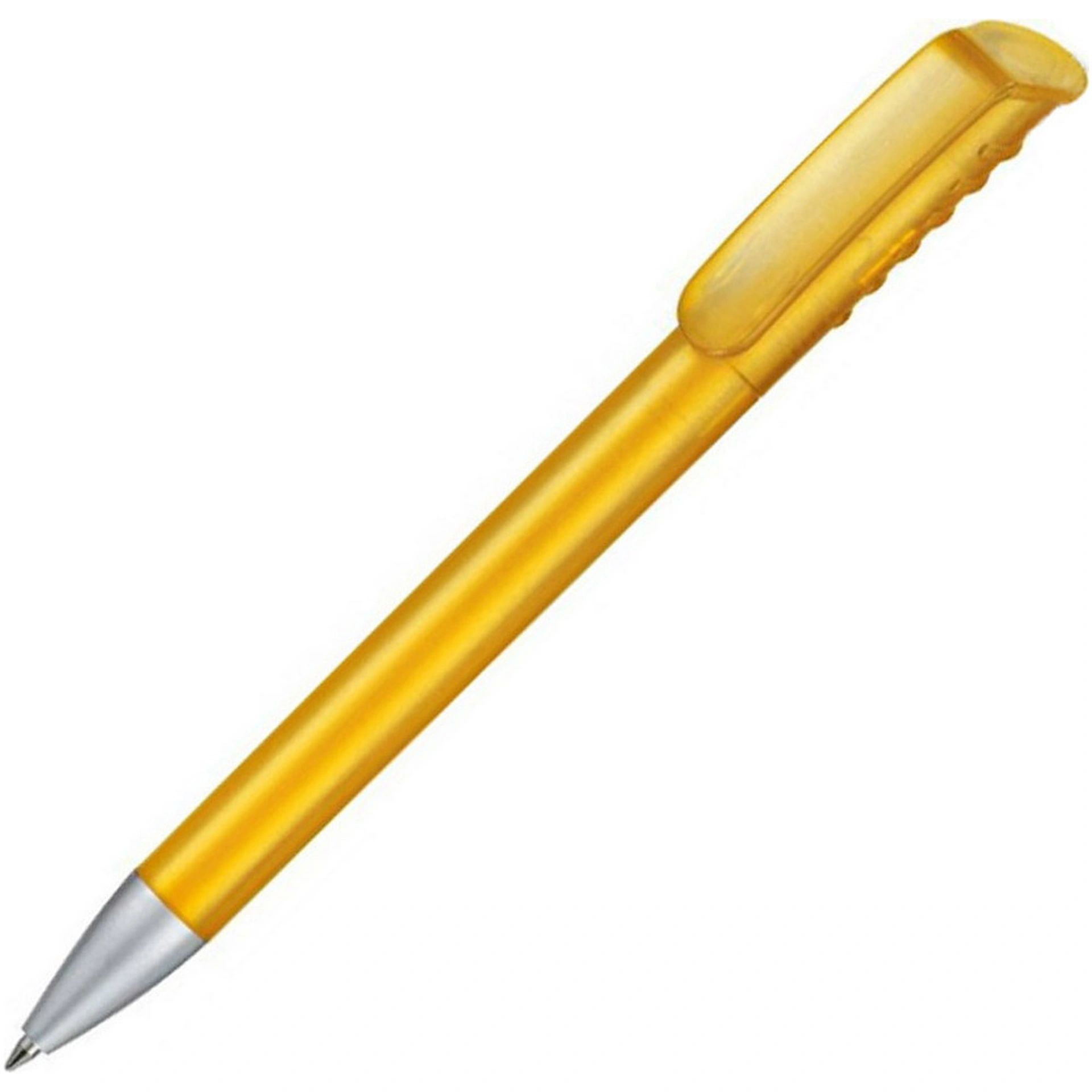 Ручка пластикова 'Top Spin Frozen' (Ritter Pen) поворотна - Жовтий