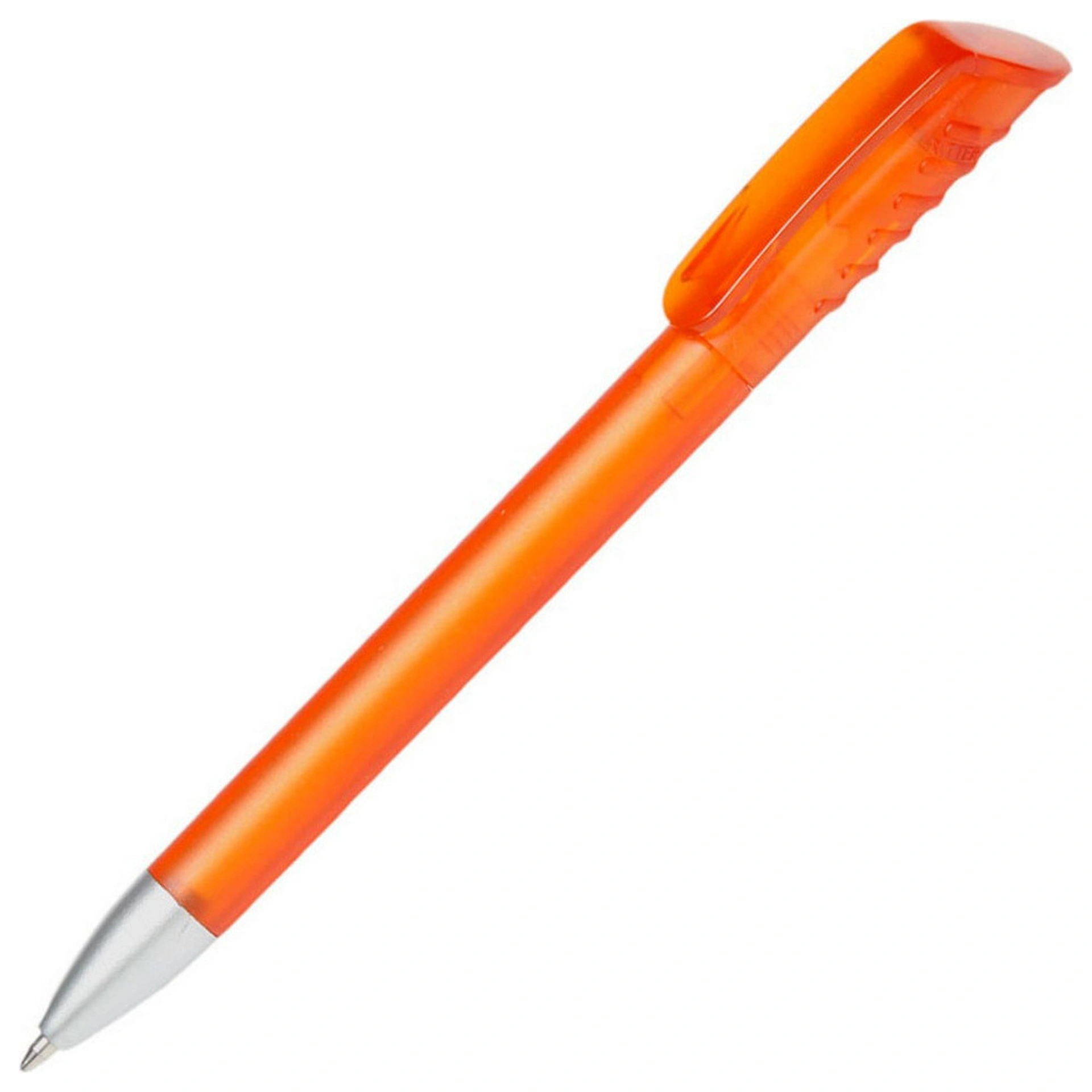 Ручка пластикова 'Top Spin Frozen' (Ritter Pen) поворотна - Помаранчевий