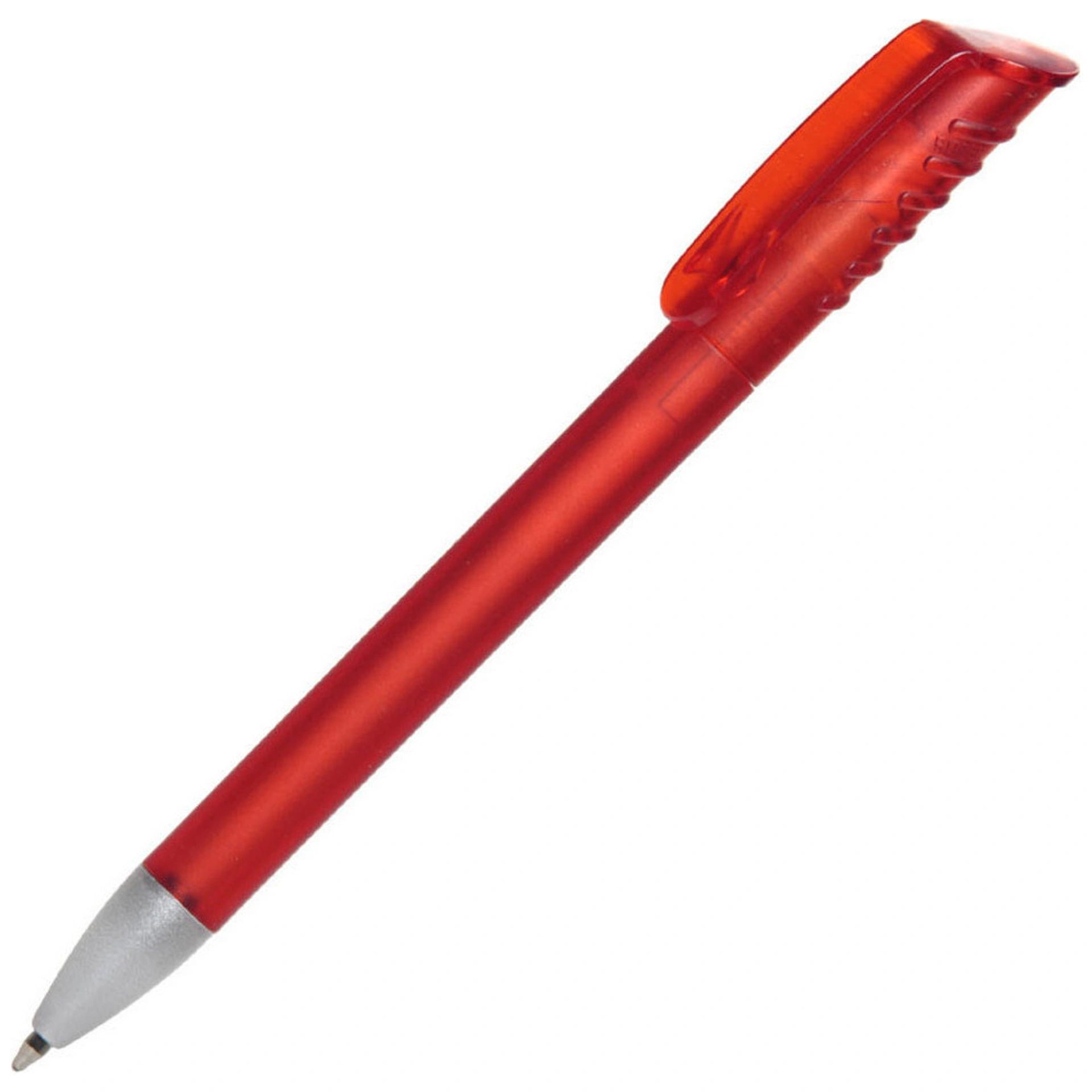 Ручка пластикова 'Top Spin Frozen' (Ritter Pen) поворотна - Червоний