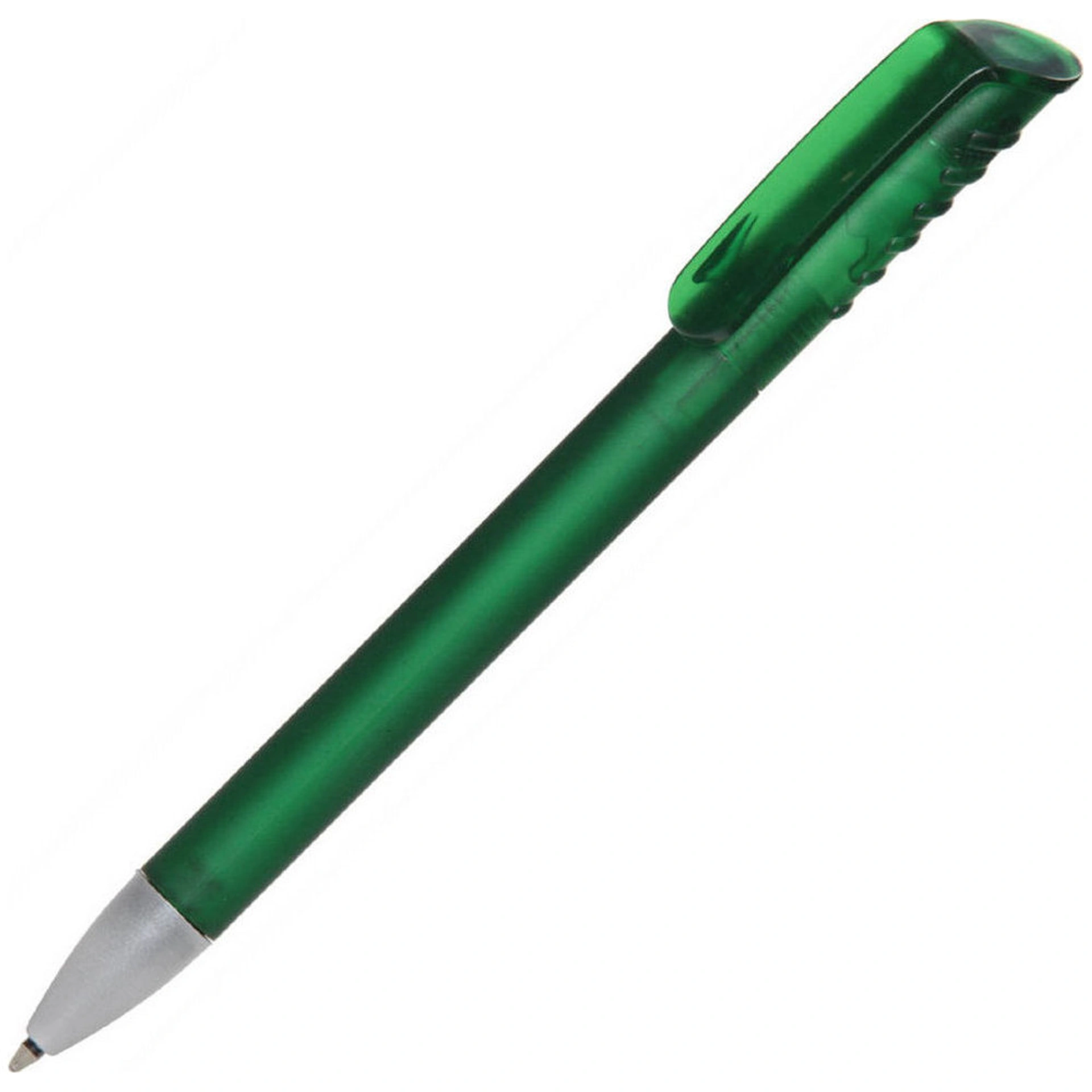 Ручка пластикова 'Top Spin Frozen' (Ritter Pen) поворотна - Зелений