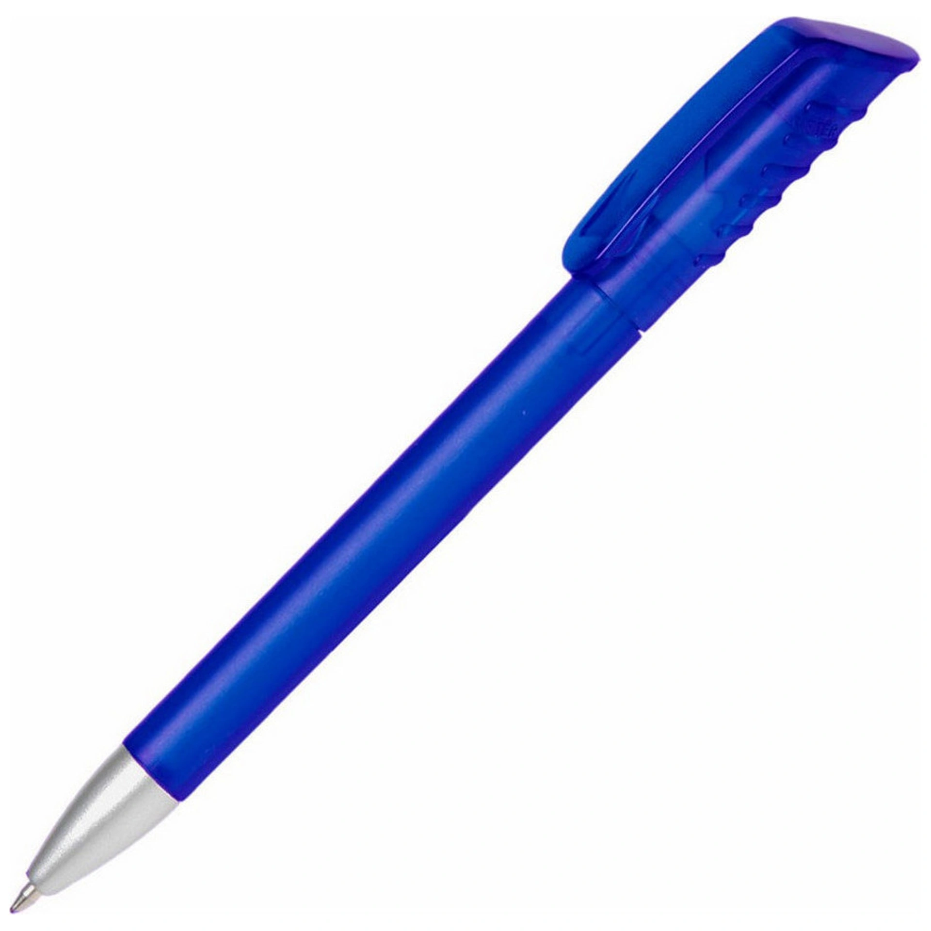 Ручка пластикова 'Top Spin Frozen' (Ritter Pen) поворотна - Синій