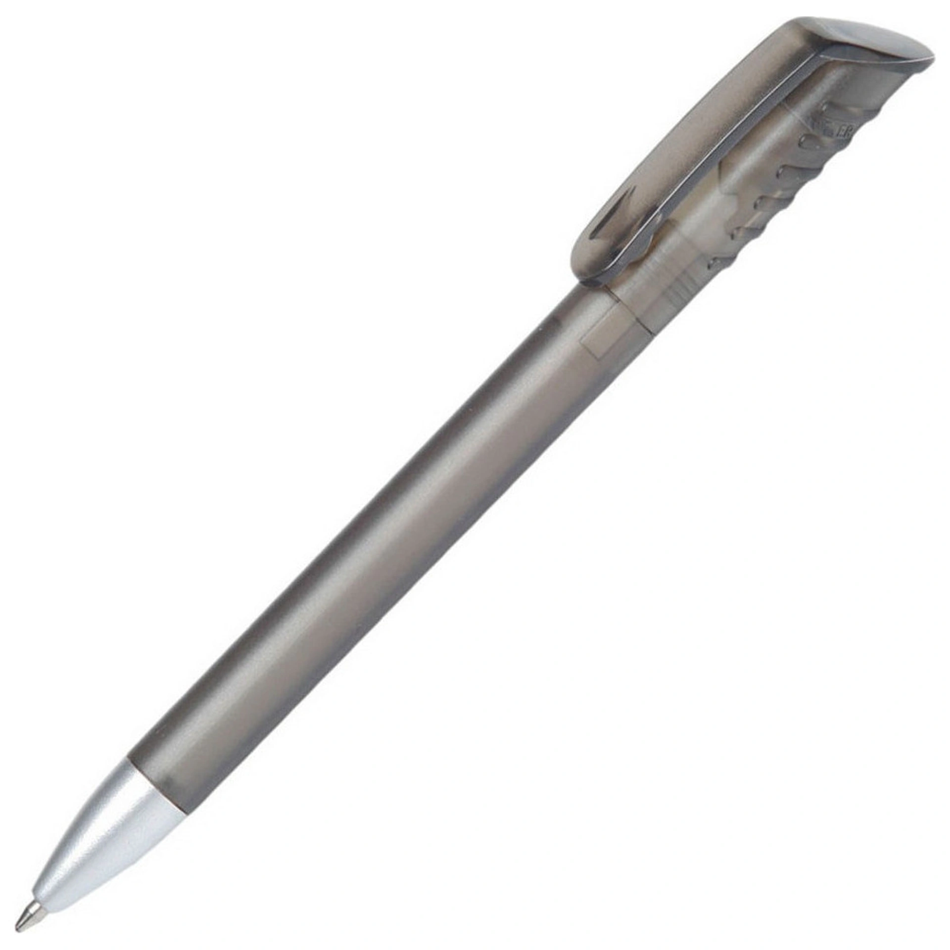 Ручка пластикова 'Top Spin Frozen' (Ritter Pen) поворотна - Сірий
