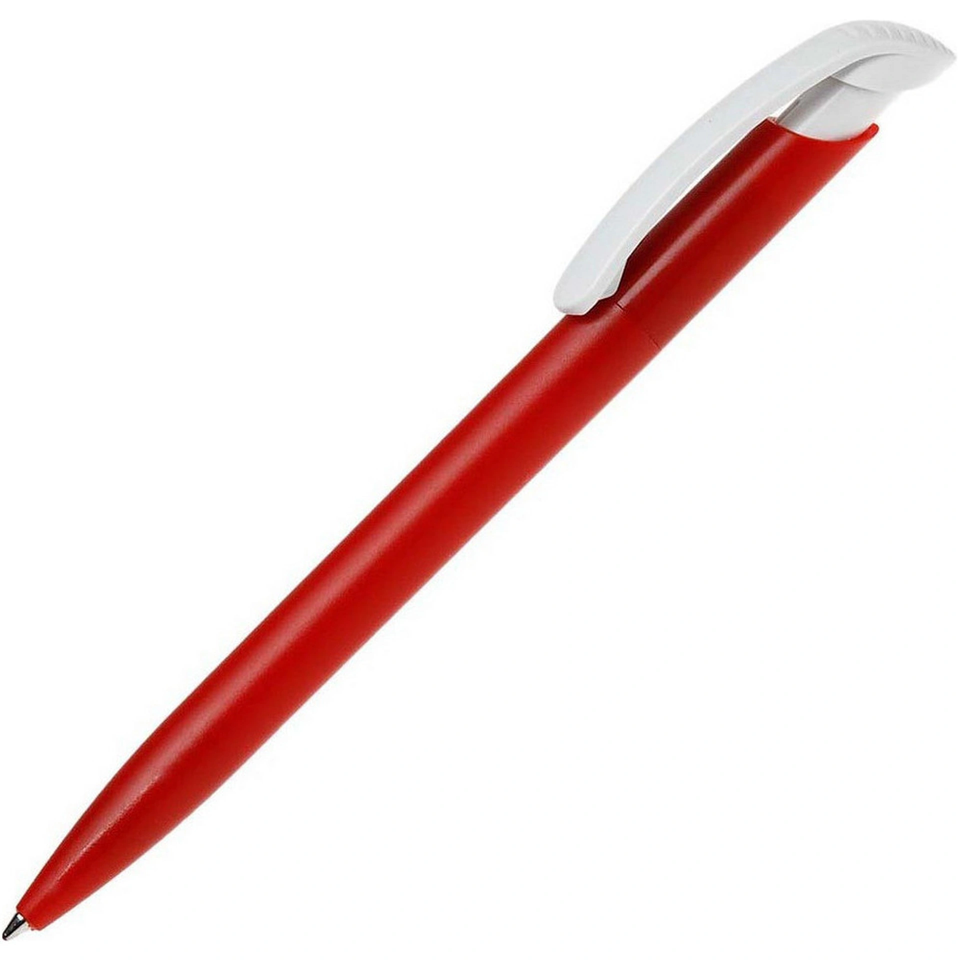 Ручка пластикова 'Clear' (Ritter Pen) - Червоний