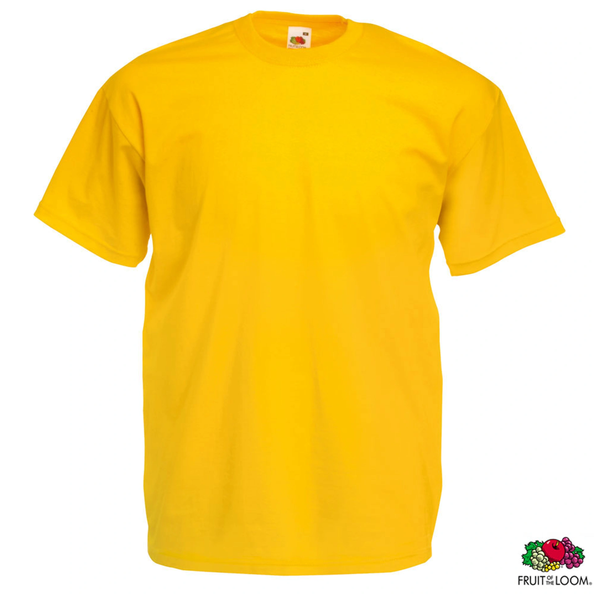 Футболка 'Valueweight T' (Fruit of the Loom) - Яскраво-жовтий / 2XL