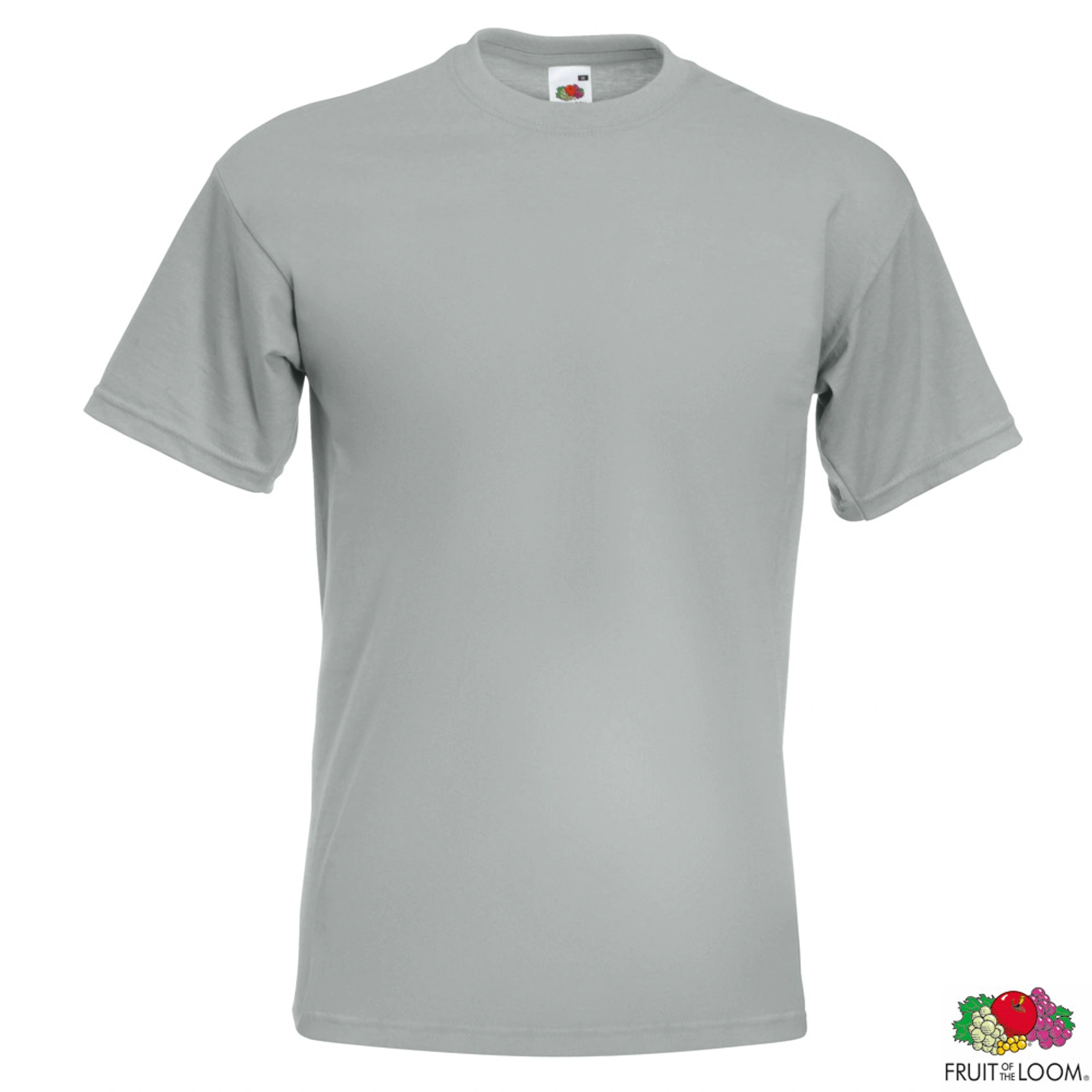 Футболка 'Super Premium Tee' (Fruit of the Loom) - Сірий / L