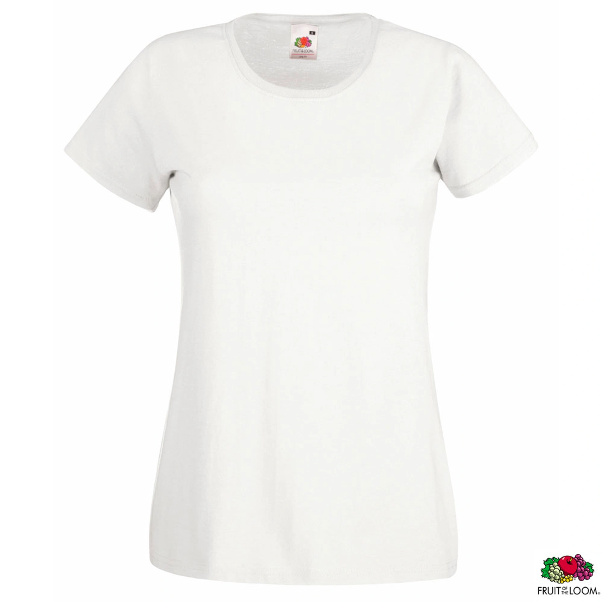 Футболка 'Lady-Fit Valueweight-T' (Fruit of the Loom) - Білий / XL
