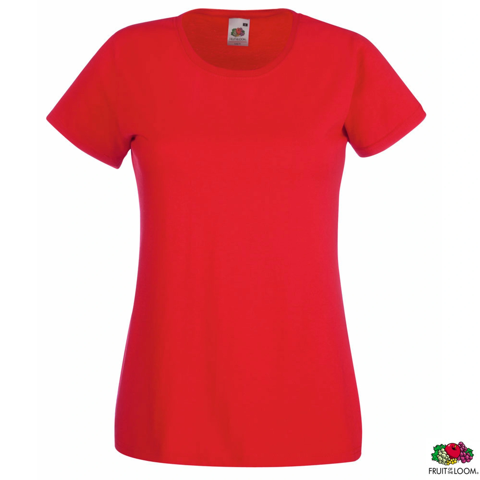 Футболка 'Lady-Fit Valueweight-T' (Fruit of the Loom) - Червоний / L