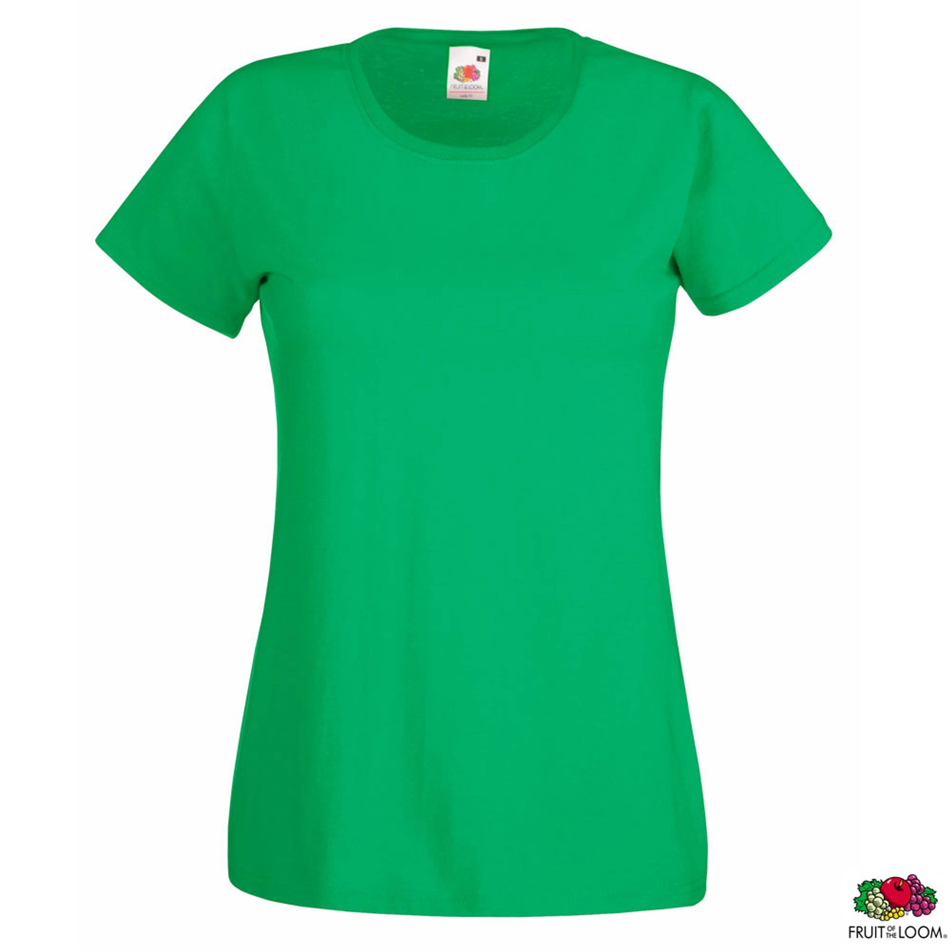 Футболка 'Lady-Fit Valueweight-T' (Fruit of the Loom) - Зелений / M