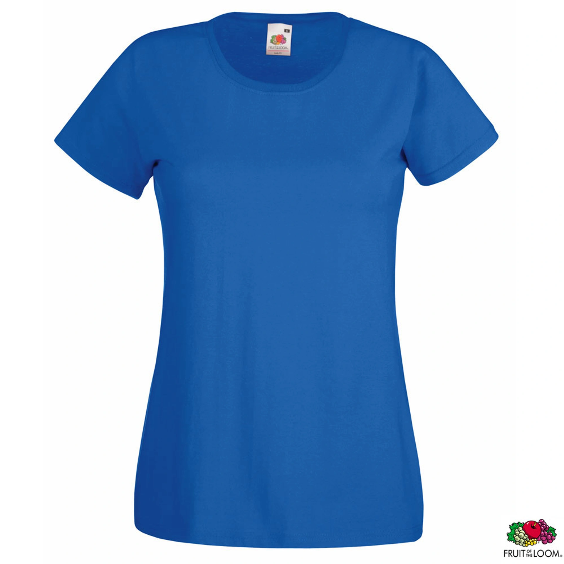 Футболка 'Lady-Fit Valueweight-T' (Fruit of the Loom) - Королівський синій / XS