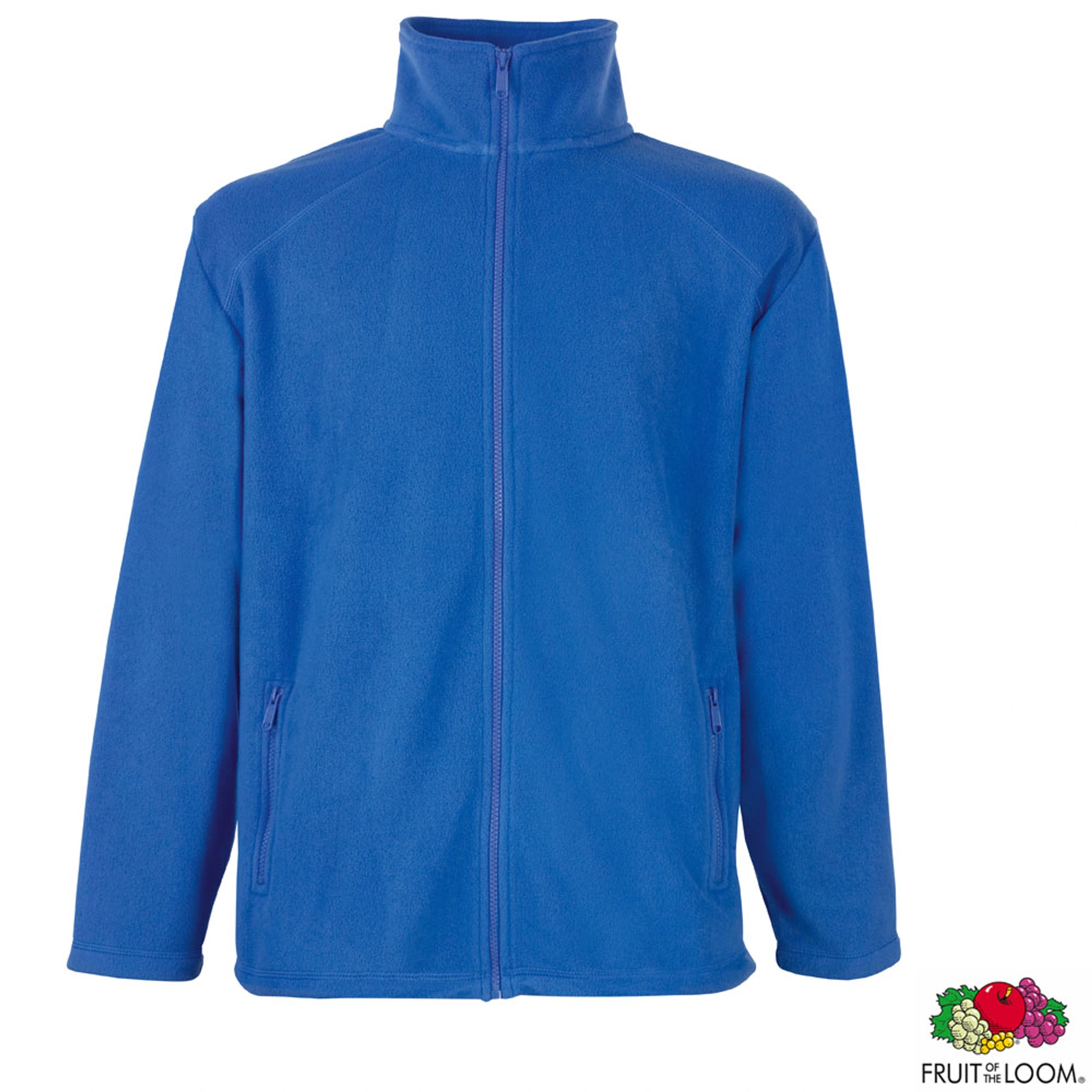 Толстовка 'Full Zip Fleece' (Fruit of the Loom) - Королівський синій / S