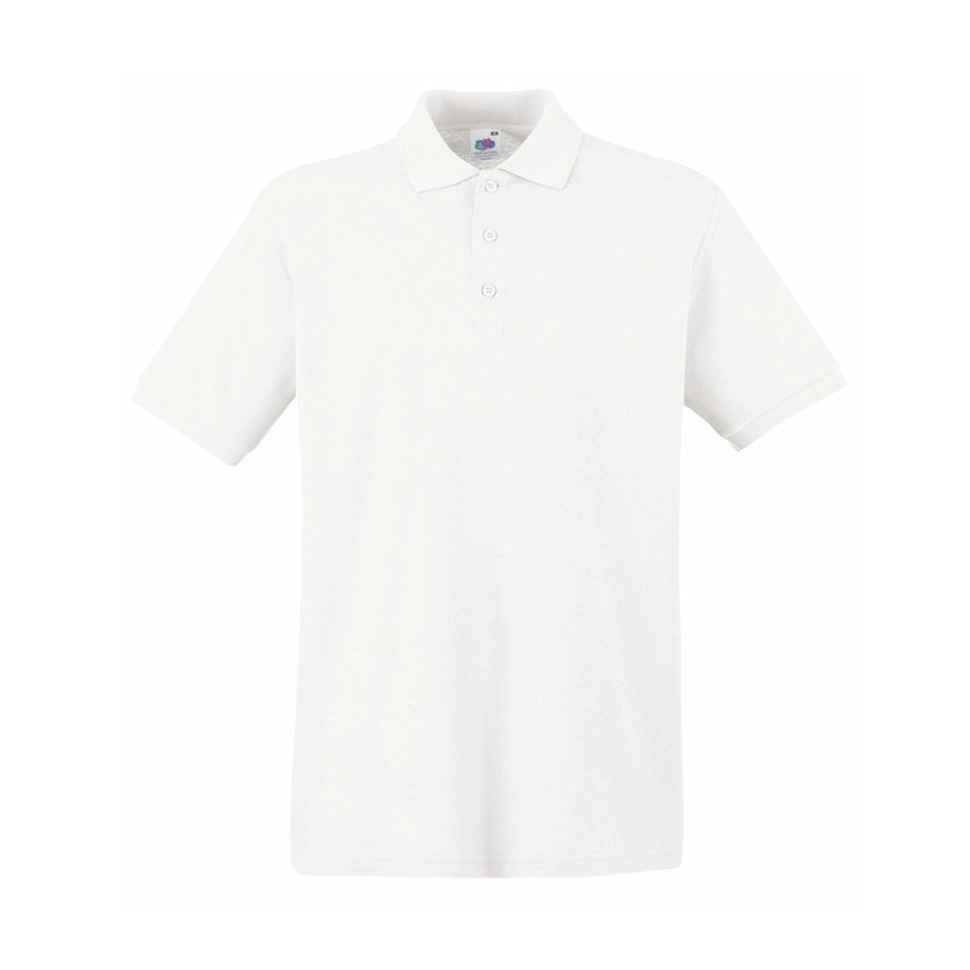 Теніска 'Premium Polo' (Fruit of the Loom) - Білий / M