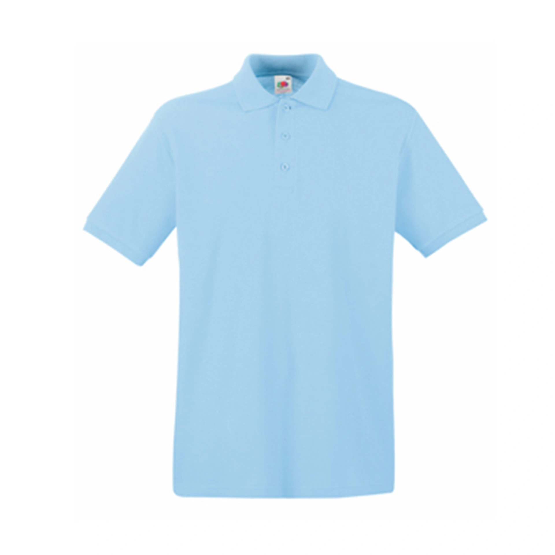 Теніска 'Premium Polo' (Fruit of the Loom) - Небесно-блакитний / M