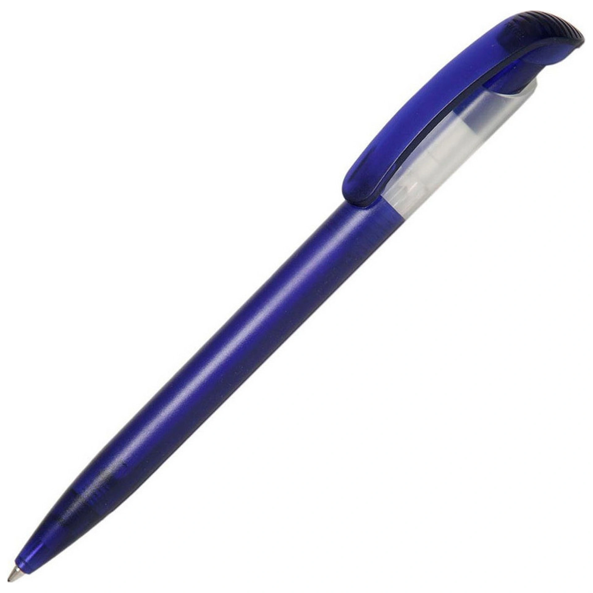 Ручка пластикова 'Clear Frozen' (Ritter Pen) - Синій