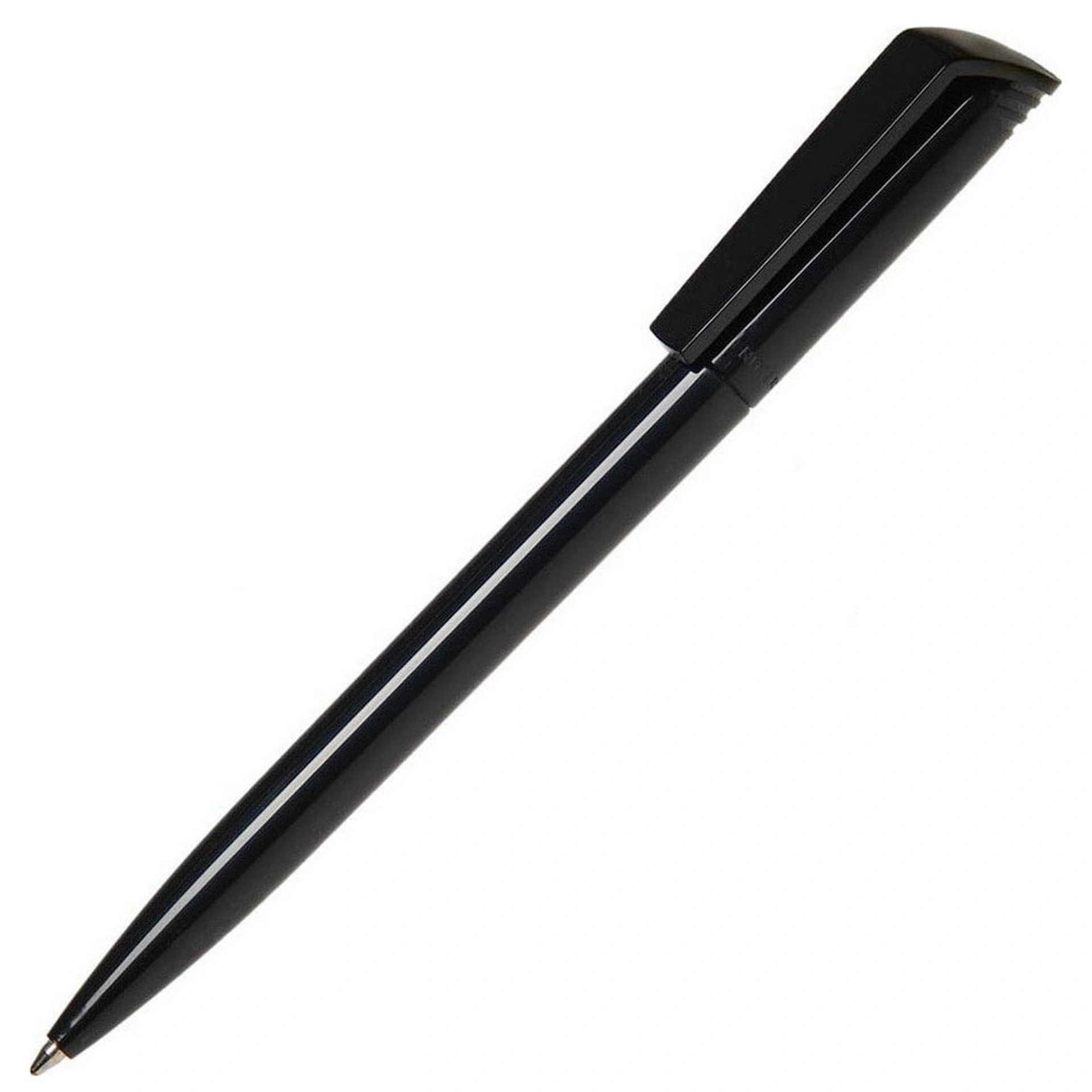 Ручка пластикова 'Flip' (Ritter Pen) поворотна - Чорний
